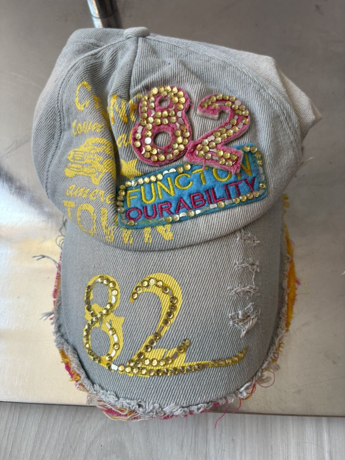 Vintage y2k hat Size ONE SIZE - 4 Thumbnail