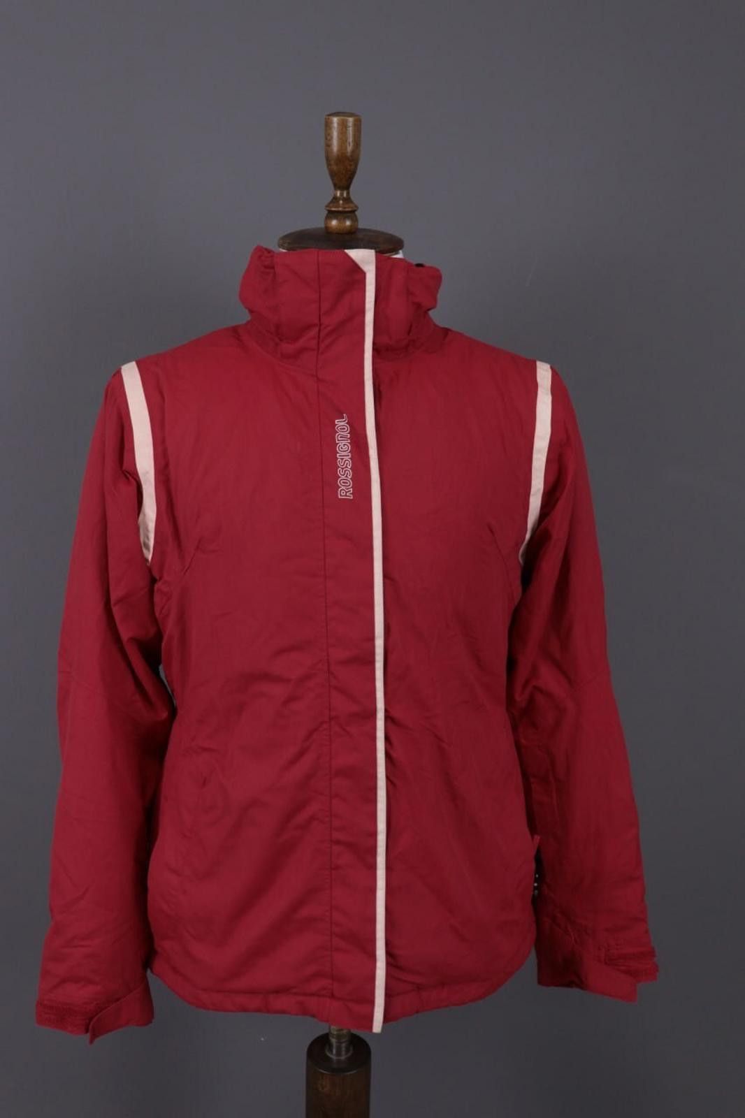 Rossignol 5000 Red Ski Hiking Outdoor Hooded Jacket Size XL