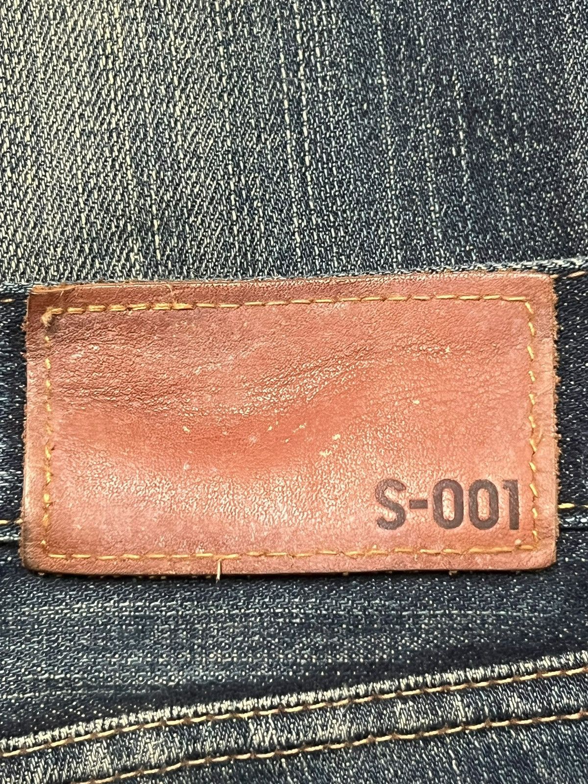 Uniqlo Vintage Uniqlo S-001 Japan - Faded Rusty Wash Jeans Size US 34 / EU 50 - 11 Thumbnail