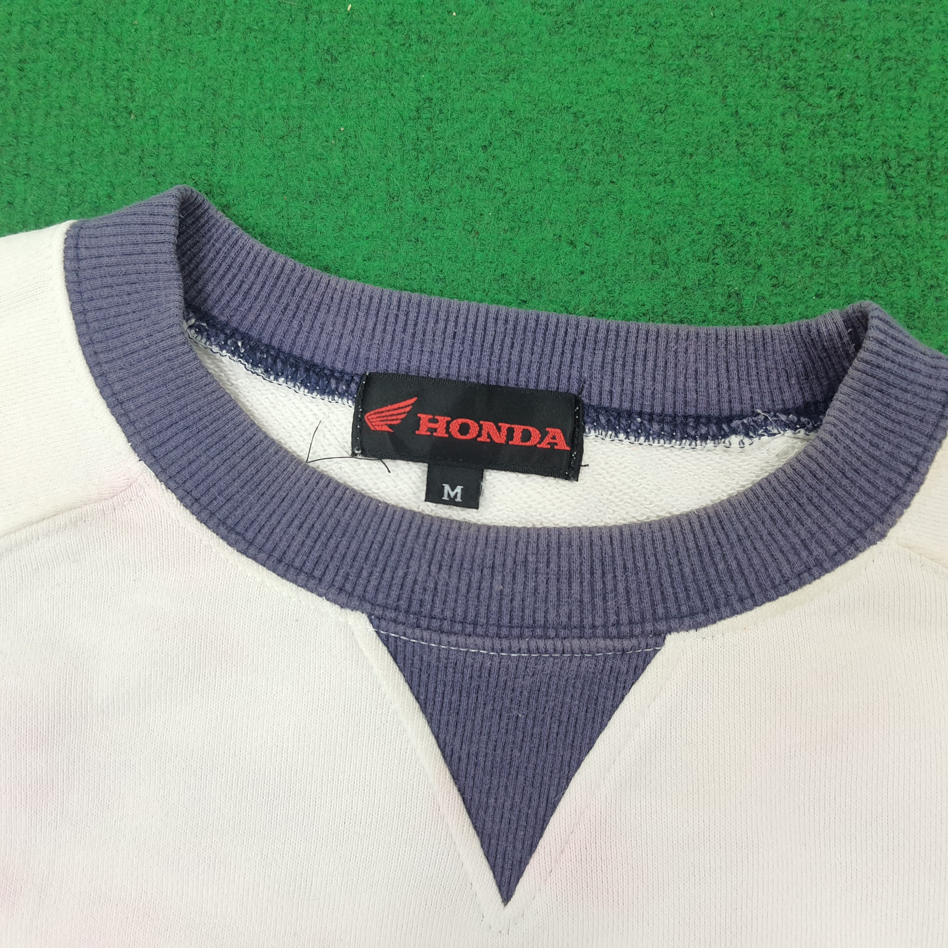 Japanese Brand × Vintage Vintage Honda Japan Racing Motorsports Sweatshirts C220N16 Size US M / EU 48-50 / 2 - 6 Thumbnail