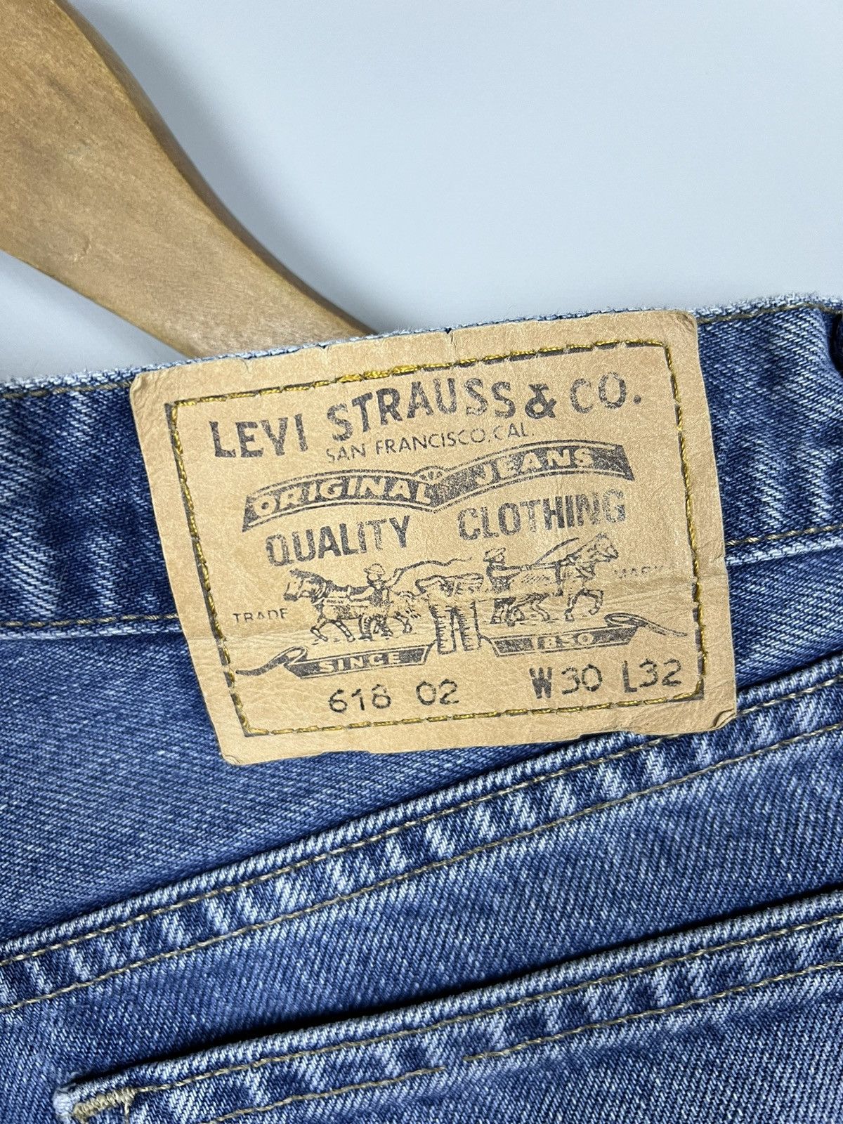 Levi's × Levi's Vintage Clothing Vintage Levi's 618 Orange Tab Czary Baggy Skater Pants Size US 30 / EU 46 - 3 Thumbnail