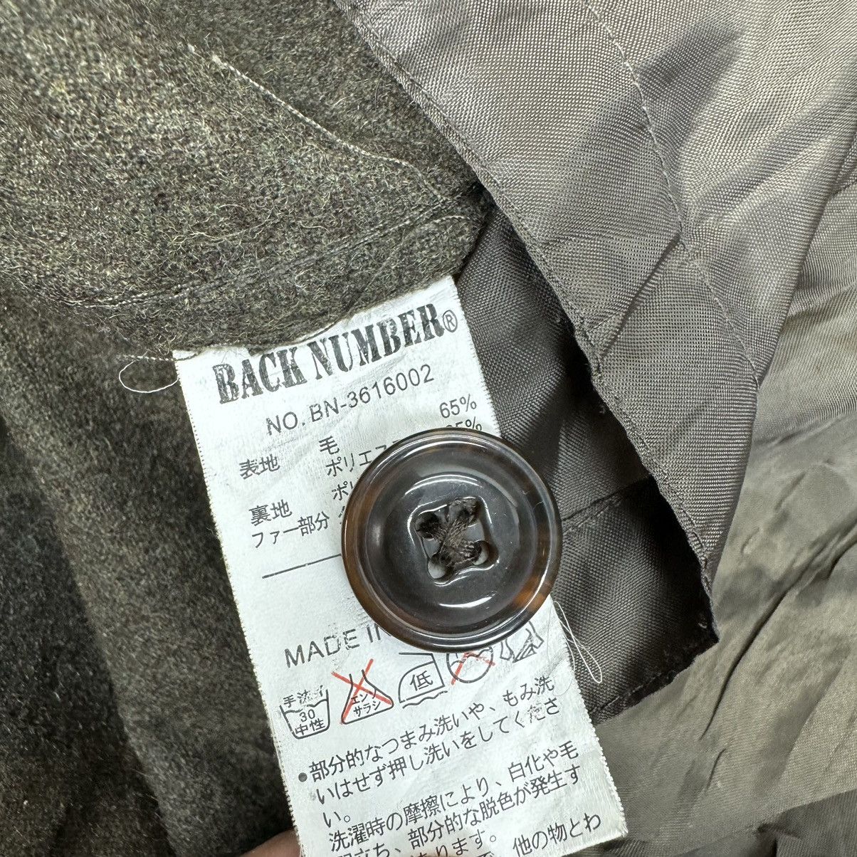 If Six Was Nine 🌟BACK NUMBER FUR HOODIE CAMO FISHTAIL JACKET Size US M / EU 48-50 / 2 - 10 Thumbnail