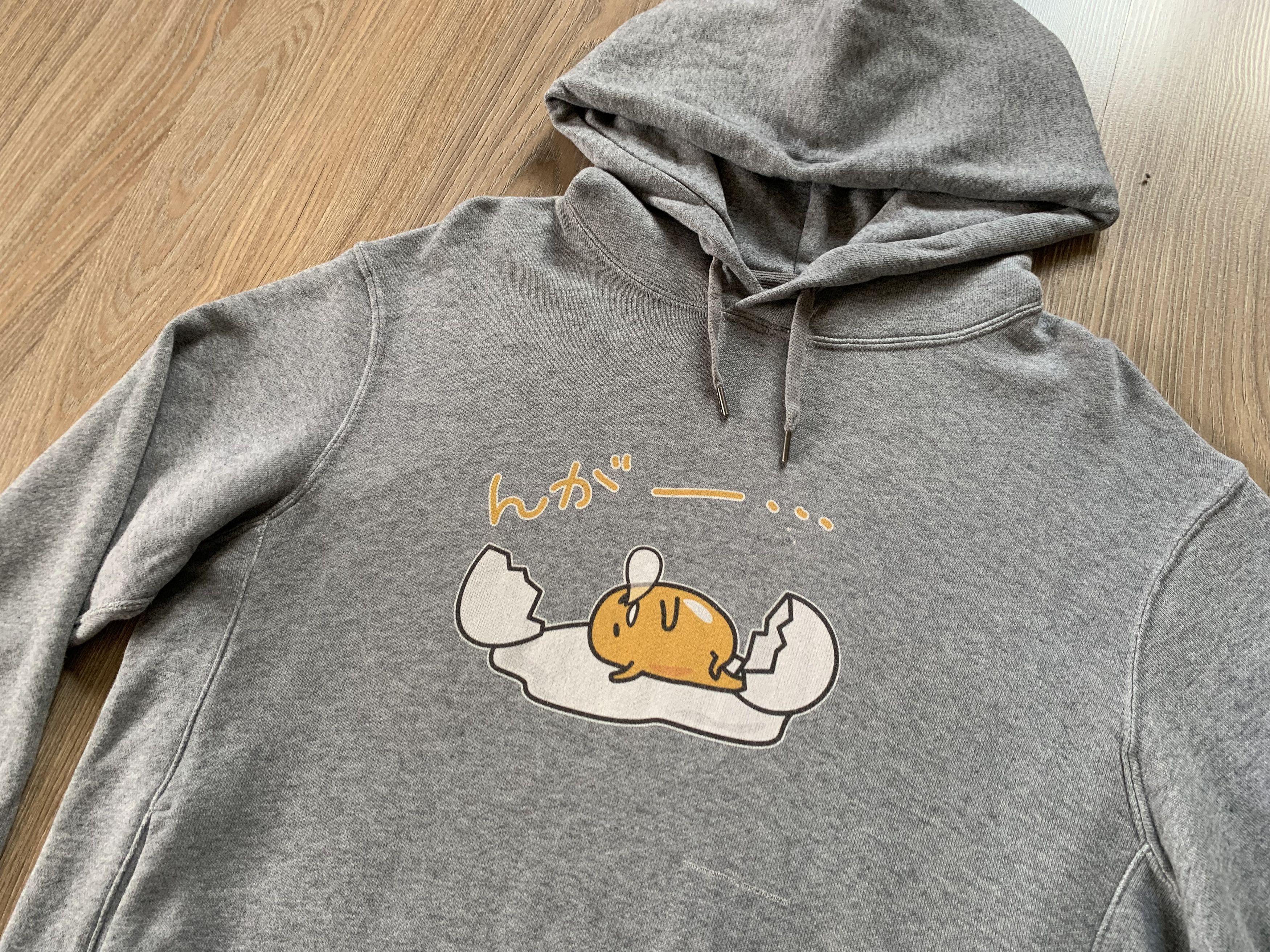 Japanese Brand × Uniqlo Uniqlo Sanrio Printed Gray Hoodie Size US M / EU 48-50 / 2 - 4 Thumbnail