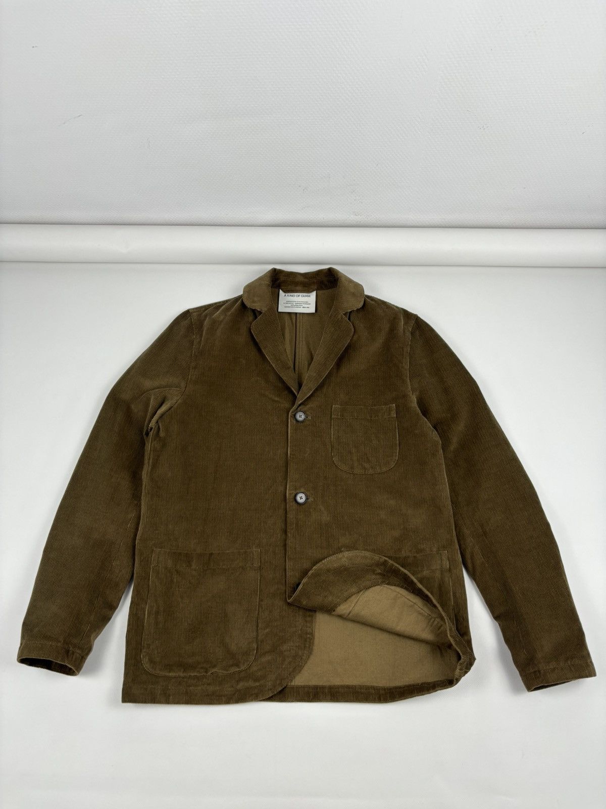 A Kind Of Guise Сorduroy Buttons 3-Pocket Jetmir Jacket Sport Coat Blazer Bomber S-M Size US M / EU 48-50 / 2 - 8 Thumbnail