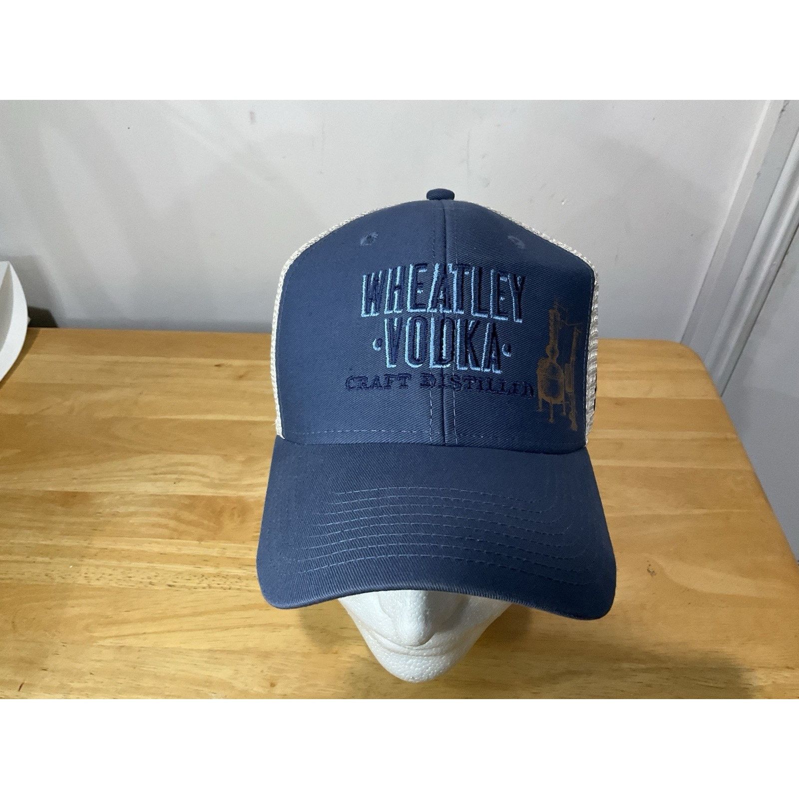 Other Wheat Vodka Snapback Baseball Truckers Mesh Cap White Size ONE SIZE - 1 Thumbnail