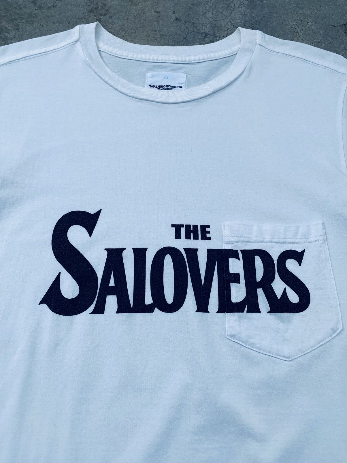 Takahiromiyashita The Soloist. 2015 TAKAHIROMIYASHITA The Soloist Spell Out Tees Size US M / EU 48-50 / 2 - 3 Thumbnail
