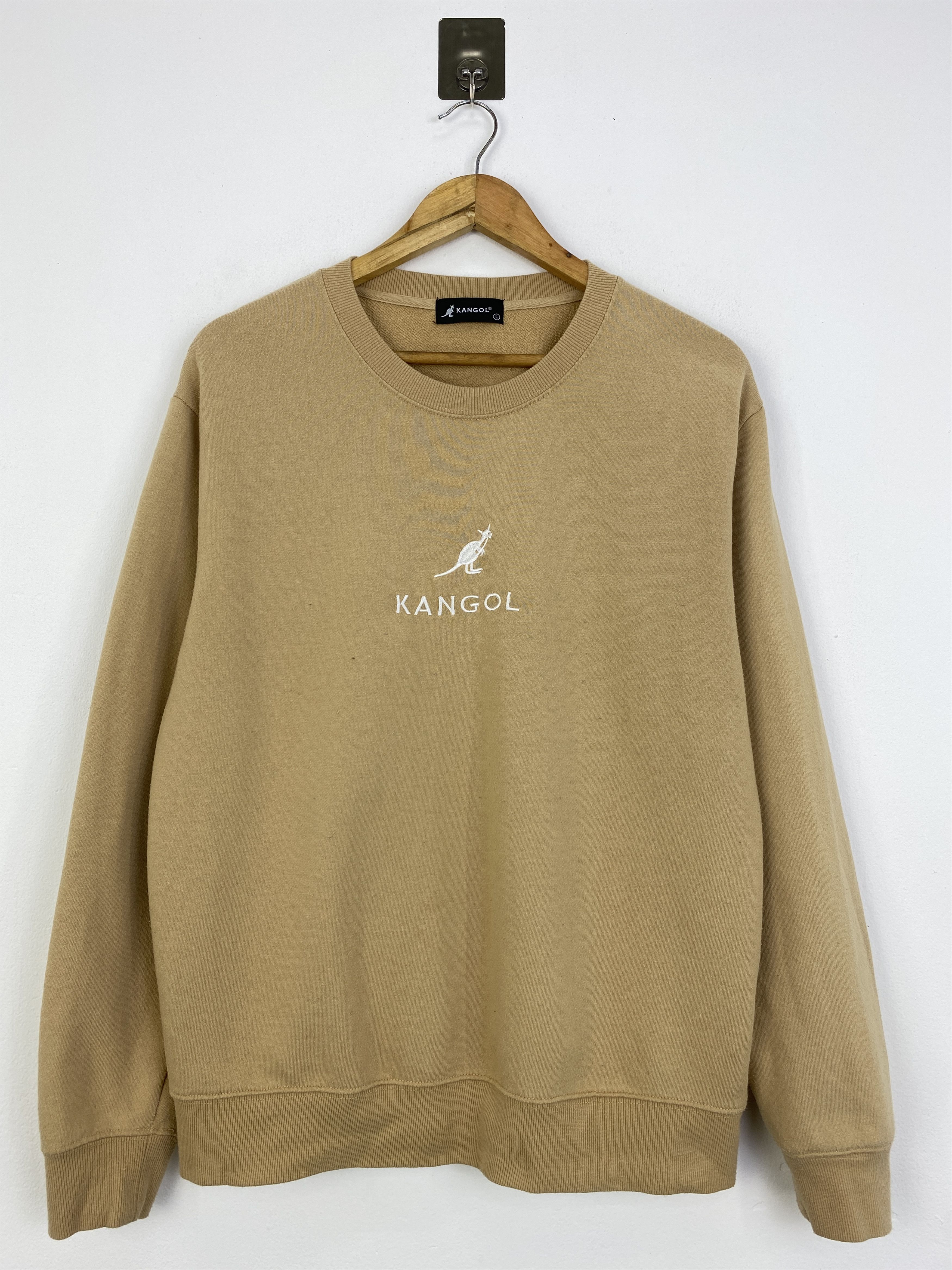 Kangol × Vintage Vintage 90s Kangol Embroidery Crewneck Sweatshirt SH0022 Size US L / EU 52-54 / 3 - 1 Thumbnail