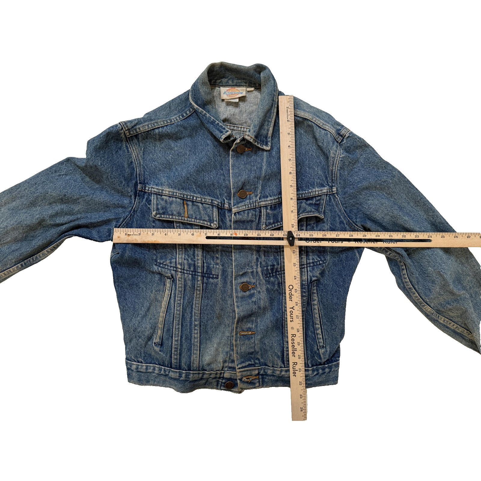 Dickies Vintage Dickies Denim Jacket Womens MED Made USA 80s Size M / US 6-8 / IT 42-44 - 6 Thumbnail