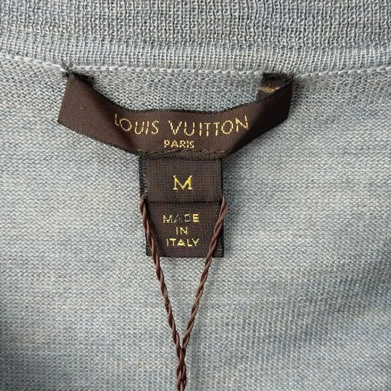 Louis Vuitton Louis Vuitton Gray Cotton Blend Sweater . Size M / US 6-8 / IT 42-44 - 4 Thumbnail