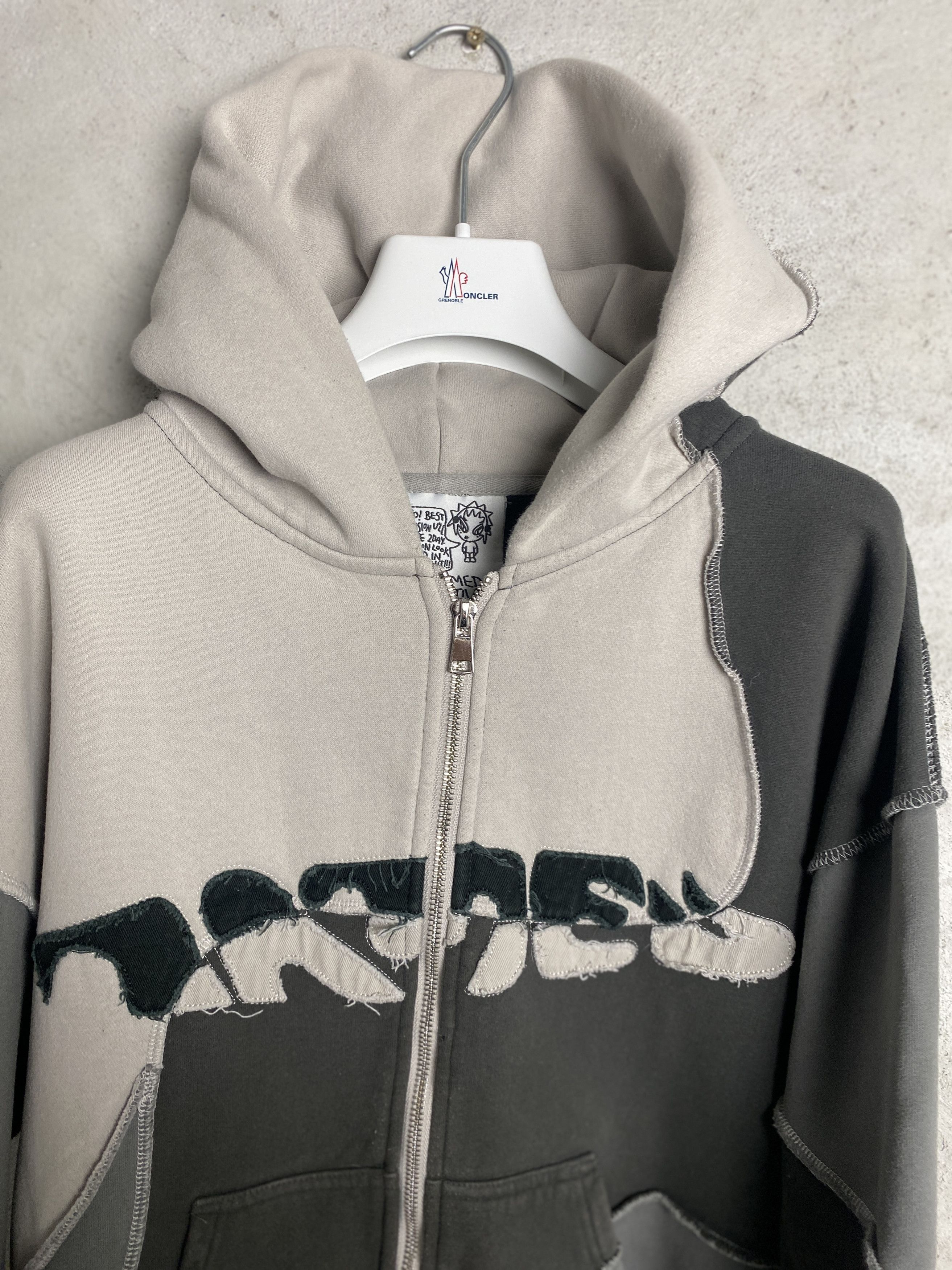 Named Collective Named Collective patchwork zip-up hoodie Size US M / EU 48-50 / 2 - 2 Thumbnail