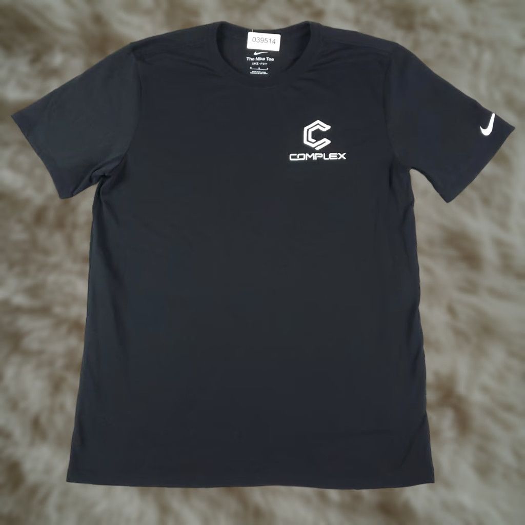 Nike Nike T Shirt Mens Size Medium Black Swoosh Training Active Short Sleeve Size US M / EU 48-50 / 2 - 1 Thumbnail