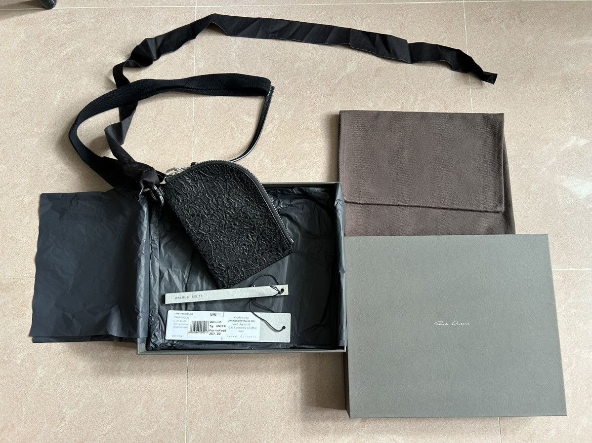 Rick Owens Neck Wallet | Grailed