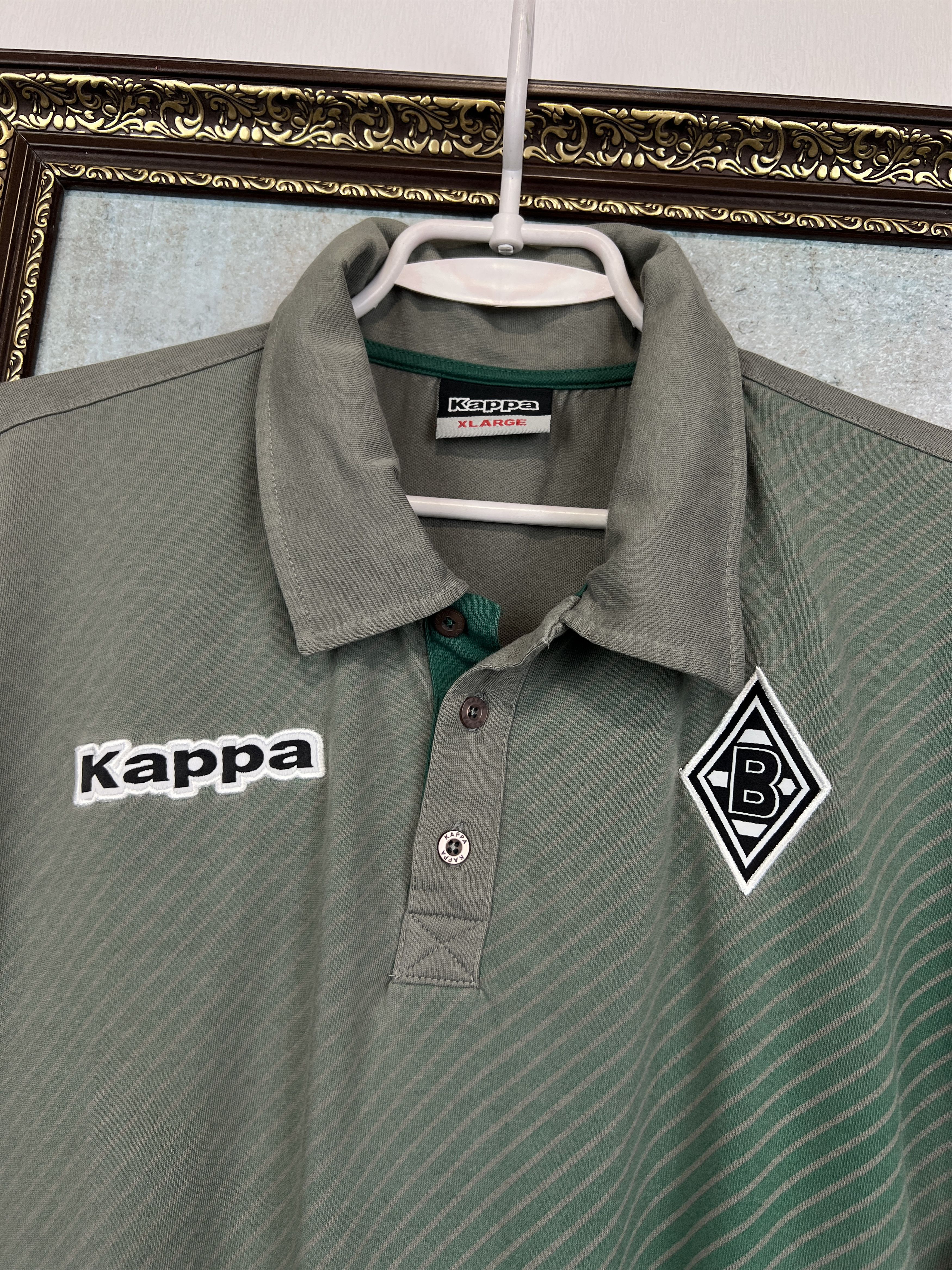 Kappa Monchengladbach Football Polo Shirt Soccer Train Jersey Size US XL / EU 56 / 4 - 3 Thumbnail