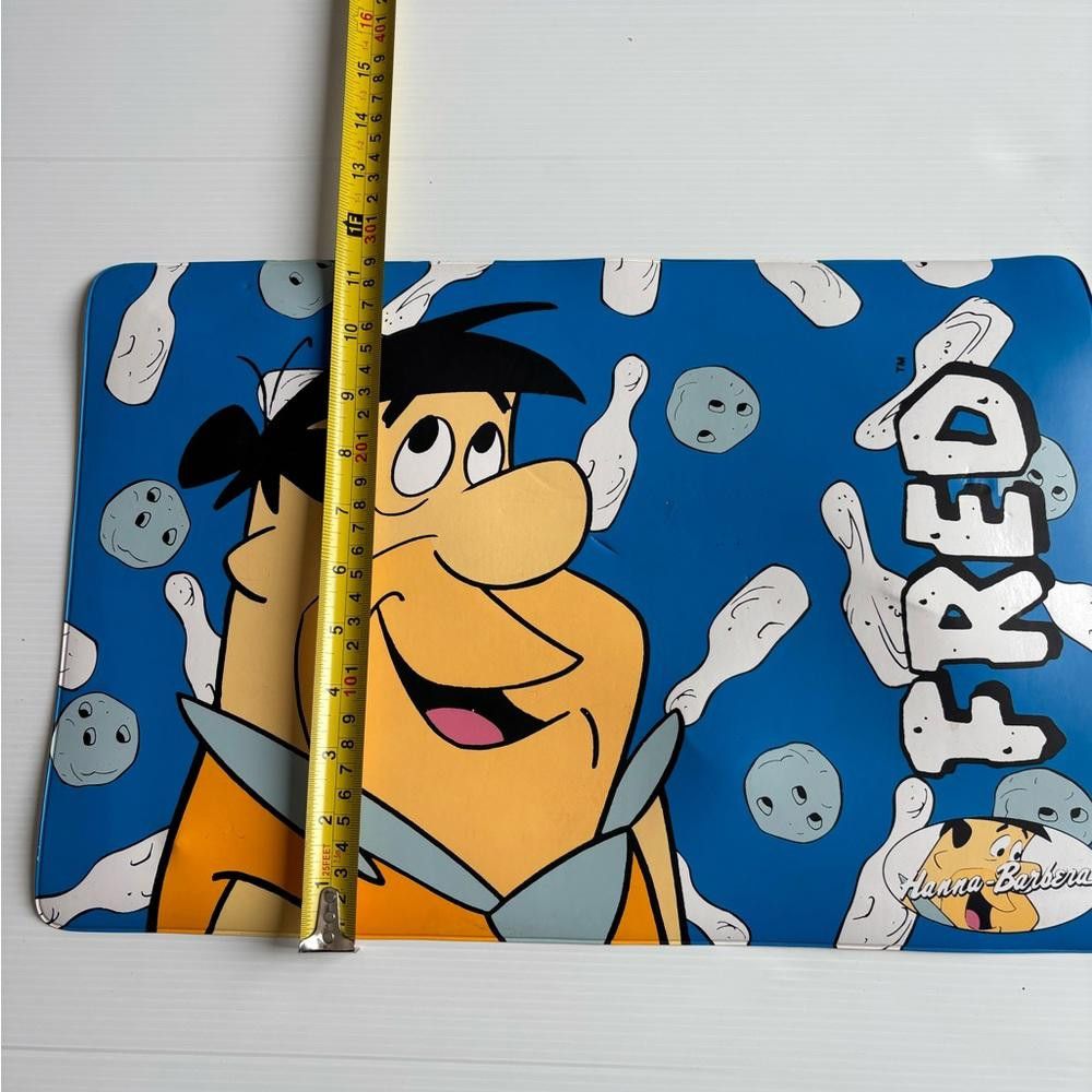 Designer Vintage The Flintstones Fred Flintstone Placemat - 1993 Size ONE SIZE - 3 Thumbnail