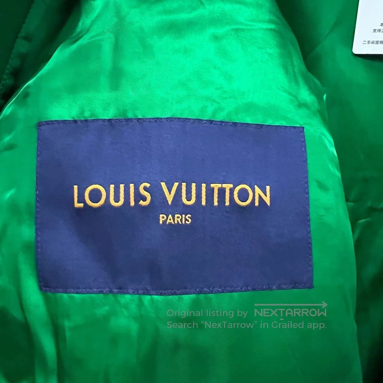 Louis Vuitton louis vuitton green embroidered baseball jacket. Size US L / EU 52-54 / 3 - 6 Thumbnail