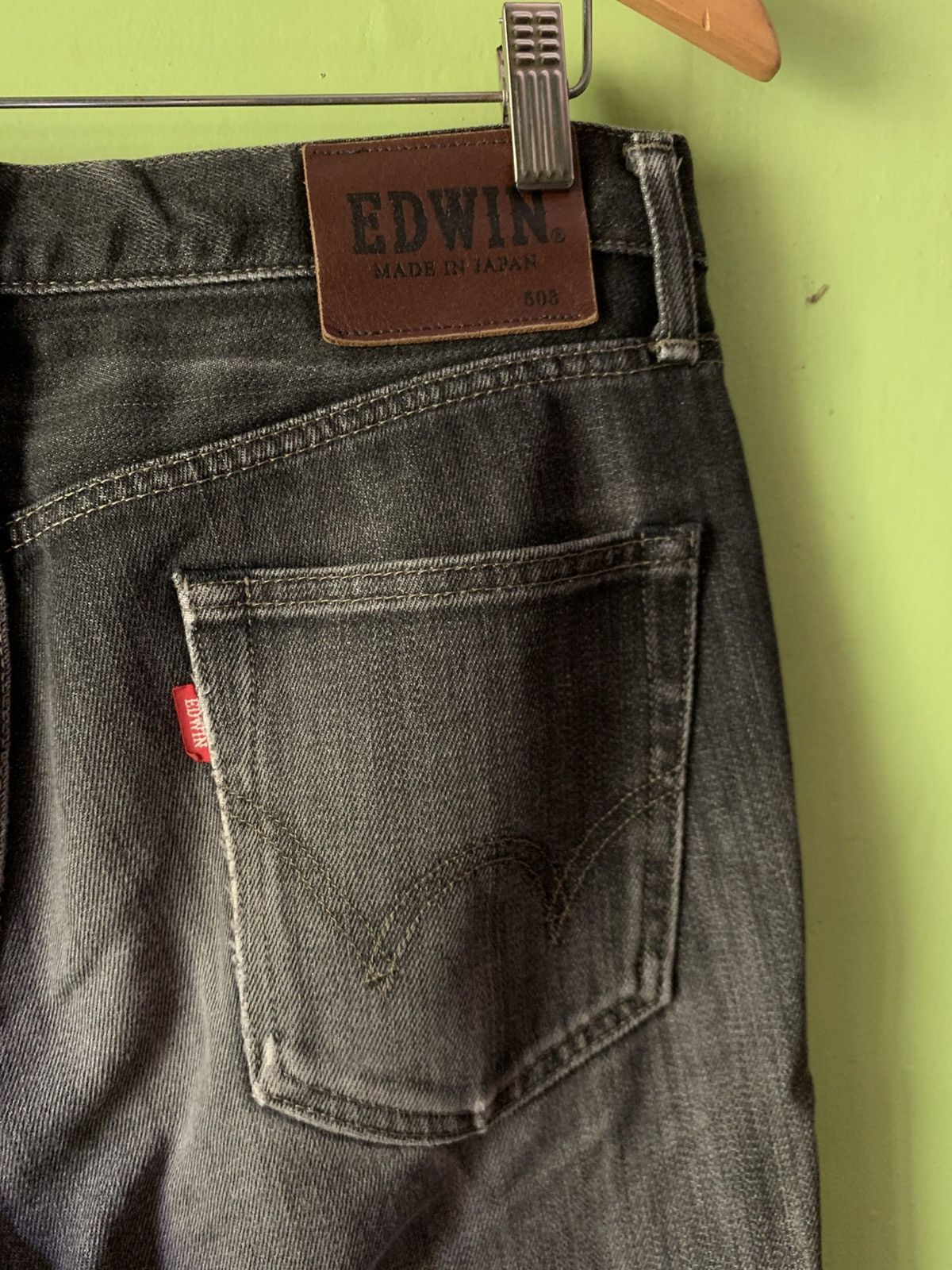 Edwin Y2K 503 Edwin straight cut denim jeans Size US 35 - 3 Thumbnail