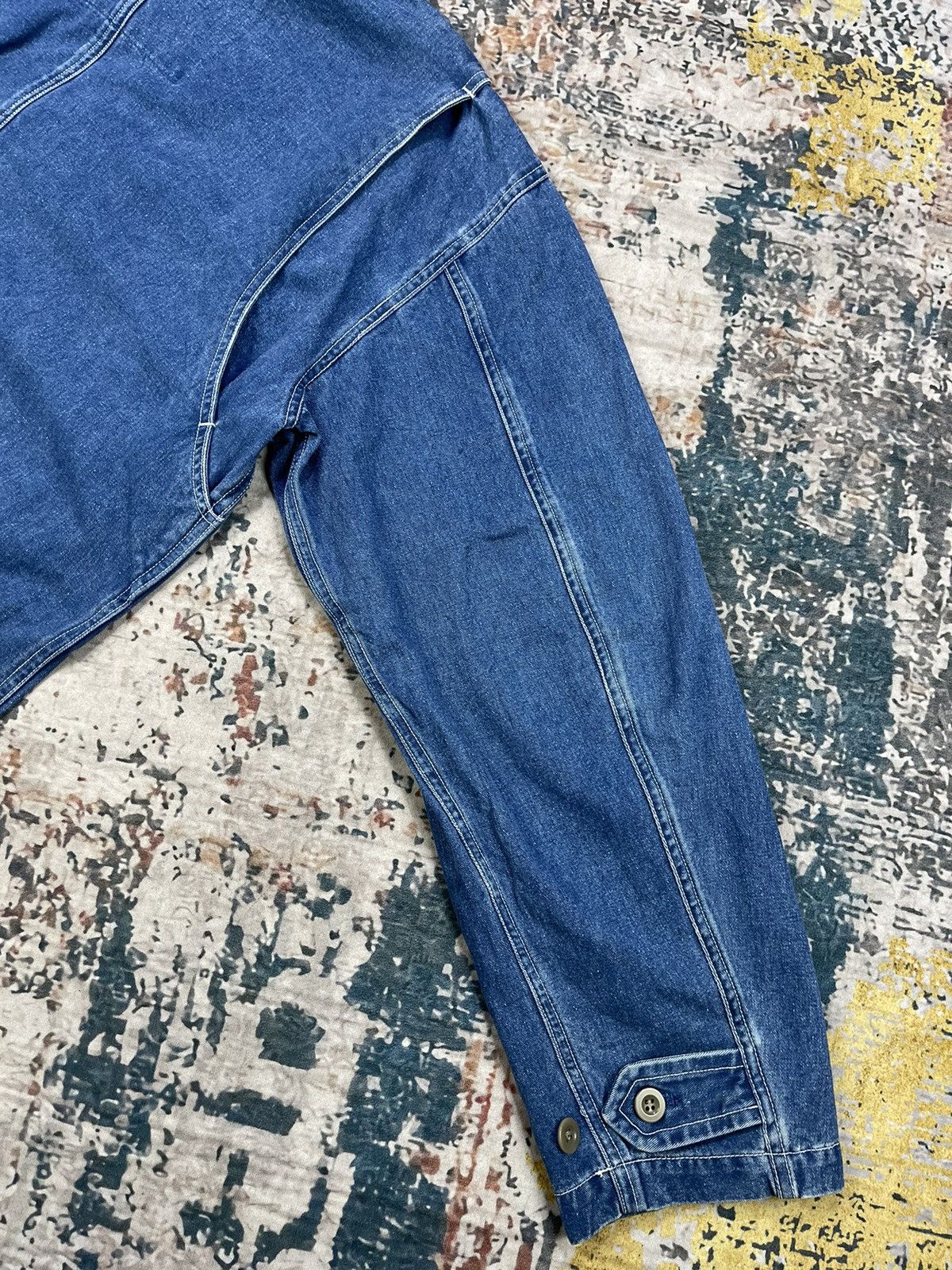 PPFM Vtg PPFM Peyton Place For Men Denim Chore Jacket Size US M / EU 48-50 / 2 - 8 Thumbnail