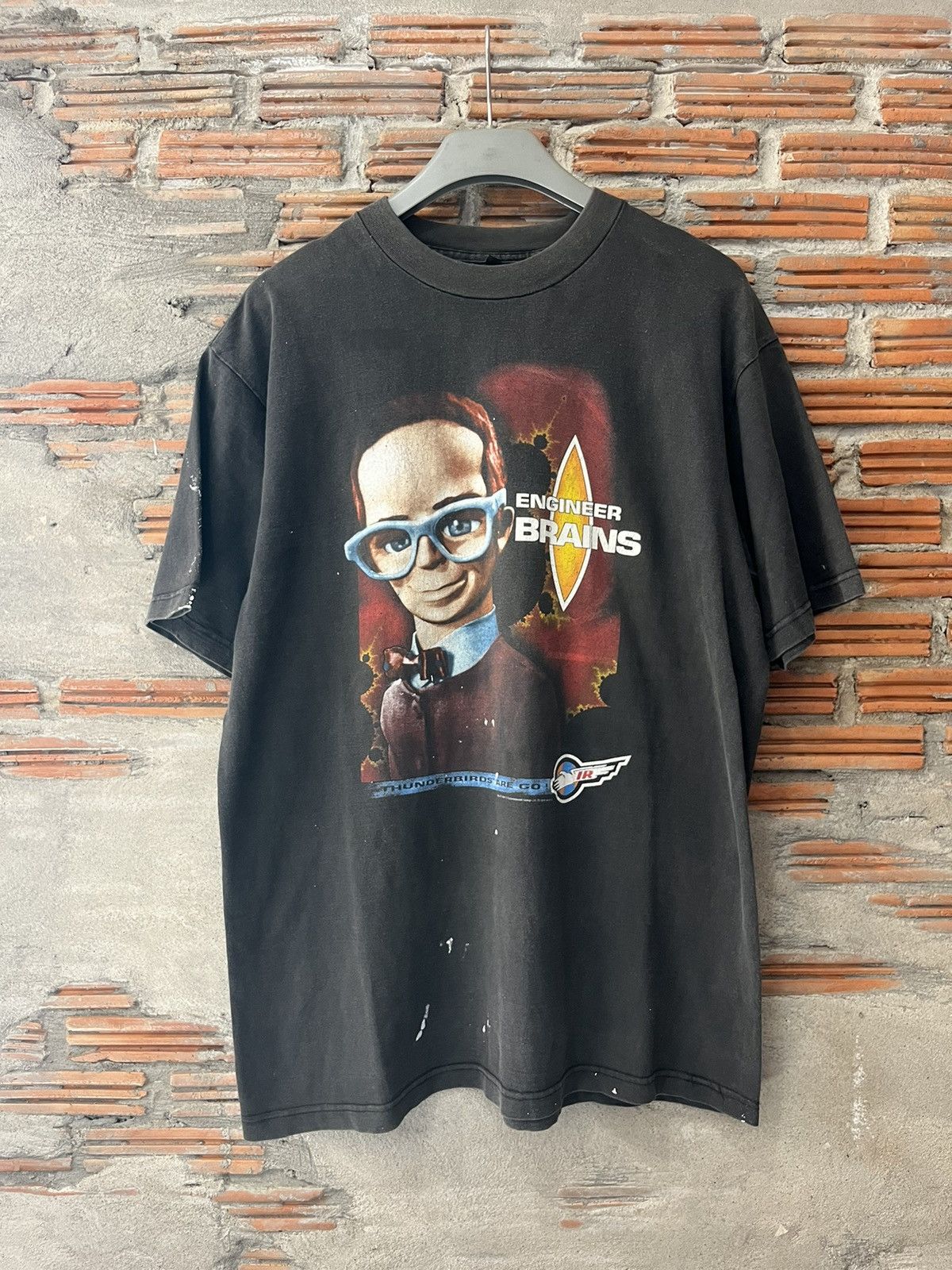 Arts & Science Vtg BRAINS Engineer In Thunderbirds Are Go 1994’s Tshirt Size US XL / EU 56 / 4 - 2 Thumbnail