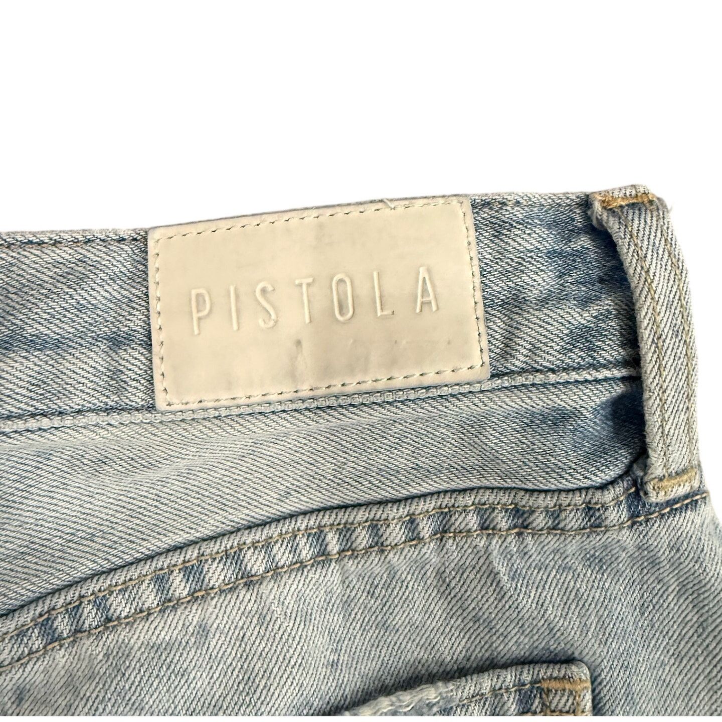 Pistola Pistola Alice Midi Skirt in Blue Wash, Size 30 Size 30" / US 8 / IT 44 - 9 Thumbnail