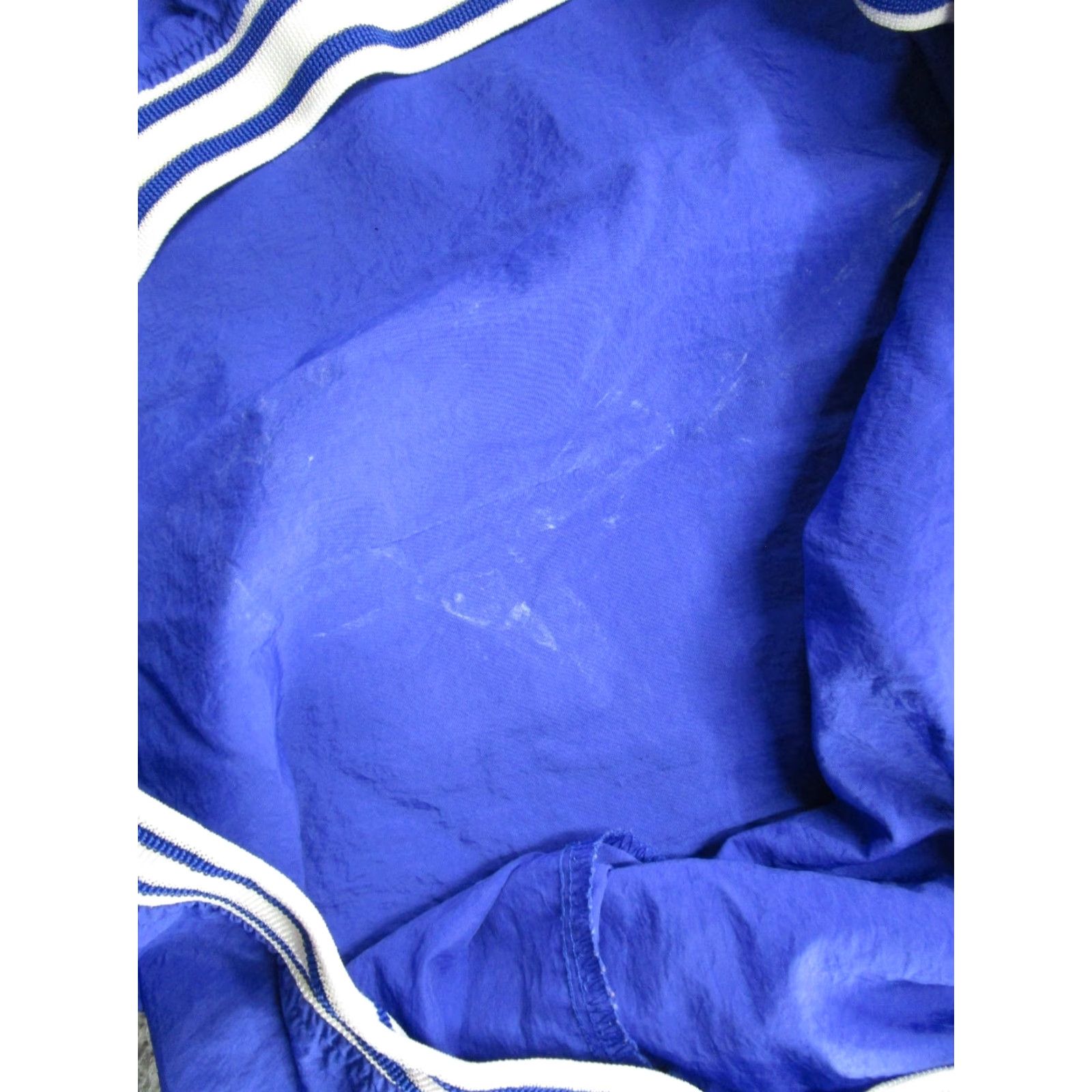 Nike VINTAGE Nike Windbreaker Shirt XL Blue Swoosh Pullover V-Neck 90s Sports Casual Men Size US XL / EU 56 / 4 - 5 Thumbnail