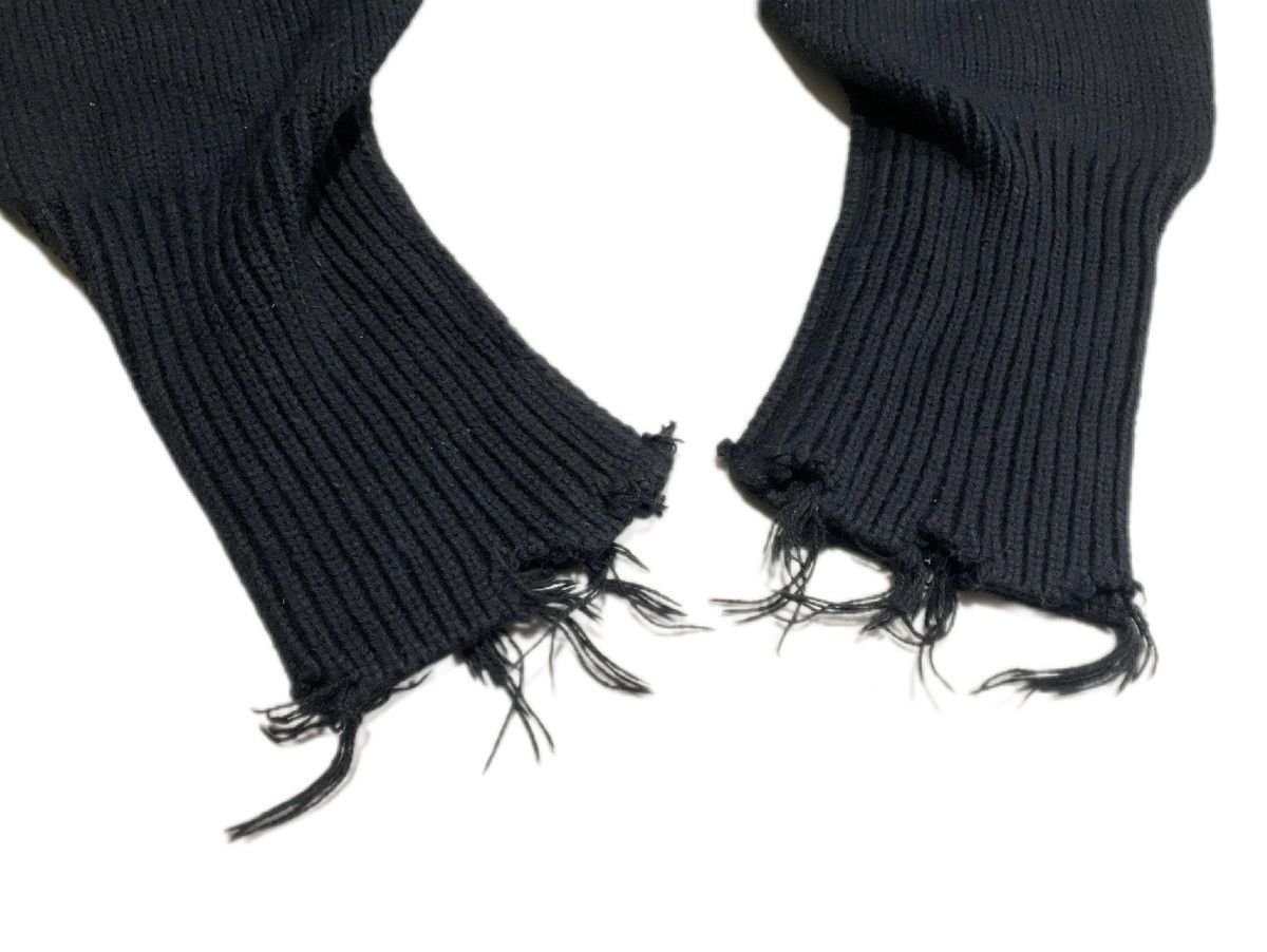 Hysteric Glamour × If Six Was Nine × Seditionaries 🔥Sick Y2K Emoda Laces Up Half Cropped Sweater Goth Punk Size US M / EU 48-50 / 2 - 5 Thumbnail