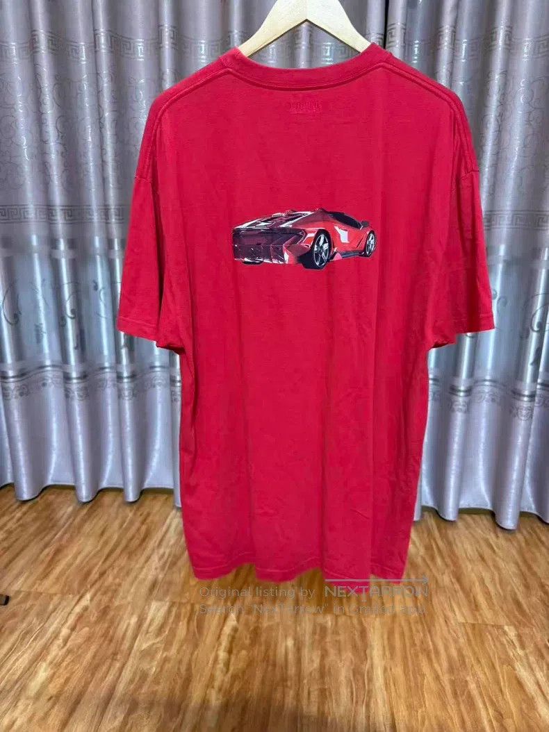 Vetements Vetements Ferrari Ad Print Short Sleeve Size US M / EU 48-50 / 2 - 2 Thumbnail