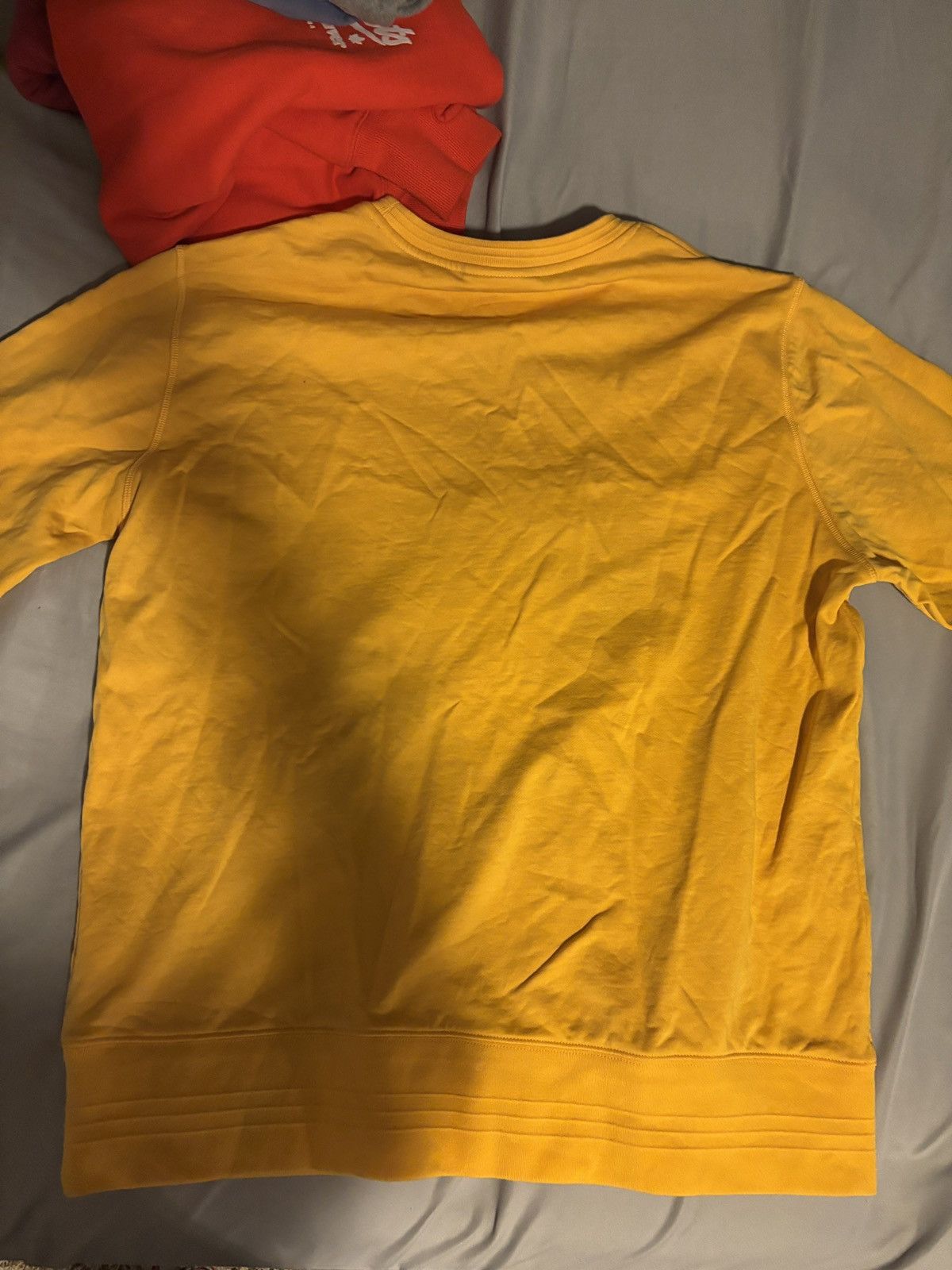 Psycho Bunny Psycho Bunny Yellow Long Sleeve Size XL Size US XL / EU 56 / 4 - 4 Thumbnail