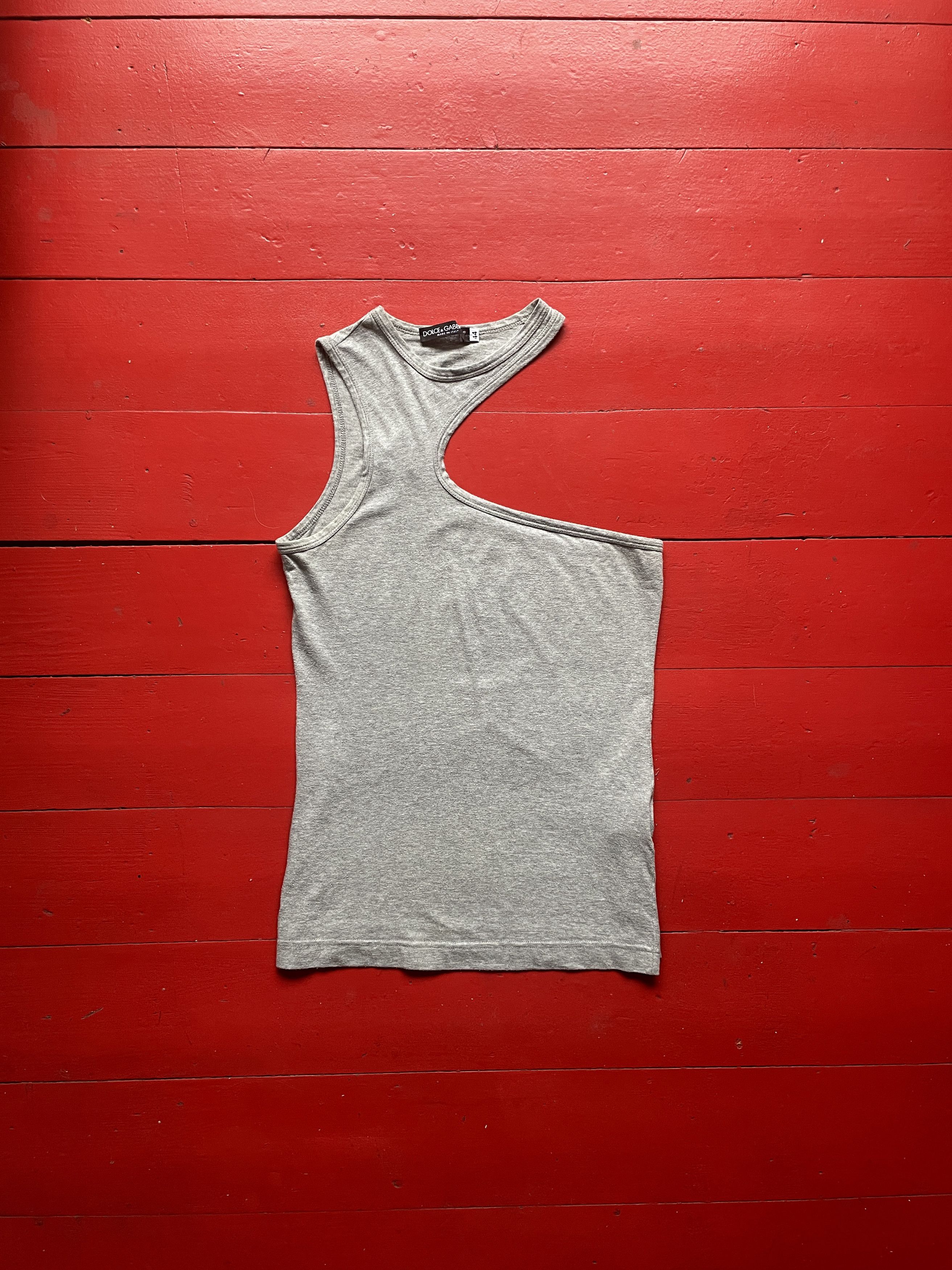 Dolce & Gabbana Dolce & Gabbana SS 2003 asymettrical tank top Size M / US 6-8 / IT 42-44 - 10 Thumbnail