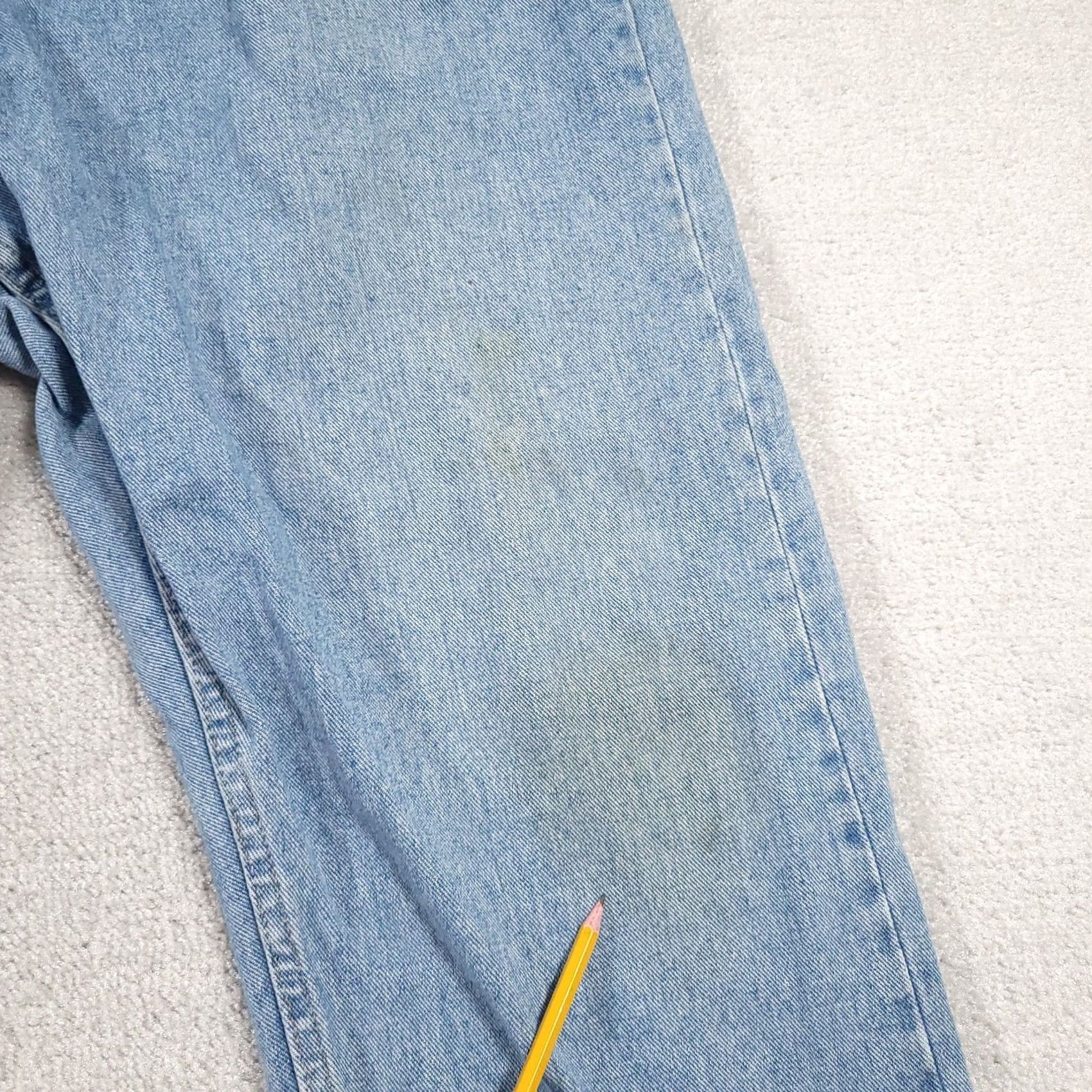 Wrangler VINTAGE Wrangler Jeans Mens 42x30 Denim Relaxed Fit Workwear Grunge Medium Wash Mens Jeans Straight 5-Pocket Grunge Size US 42 / EU 58 - 6 Thumbnail