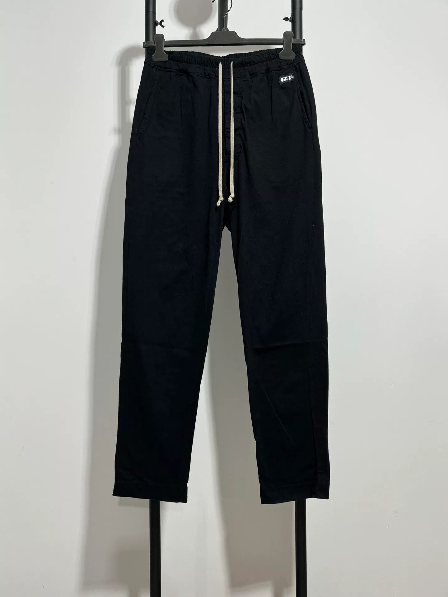 Rick Owens rick owens black berlin long pants Size US 27 - 1 Thumbnail