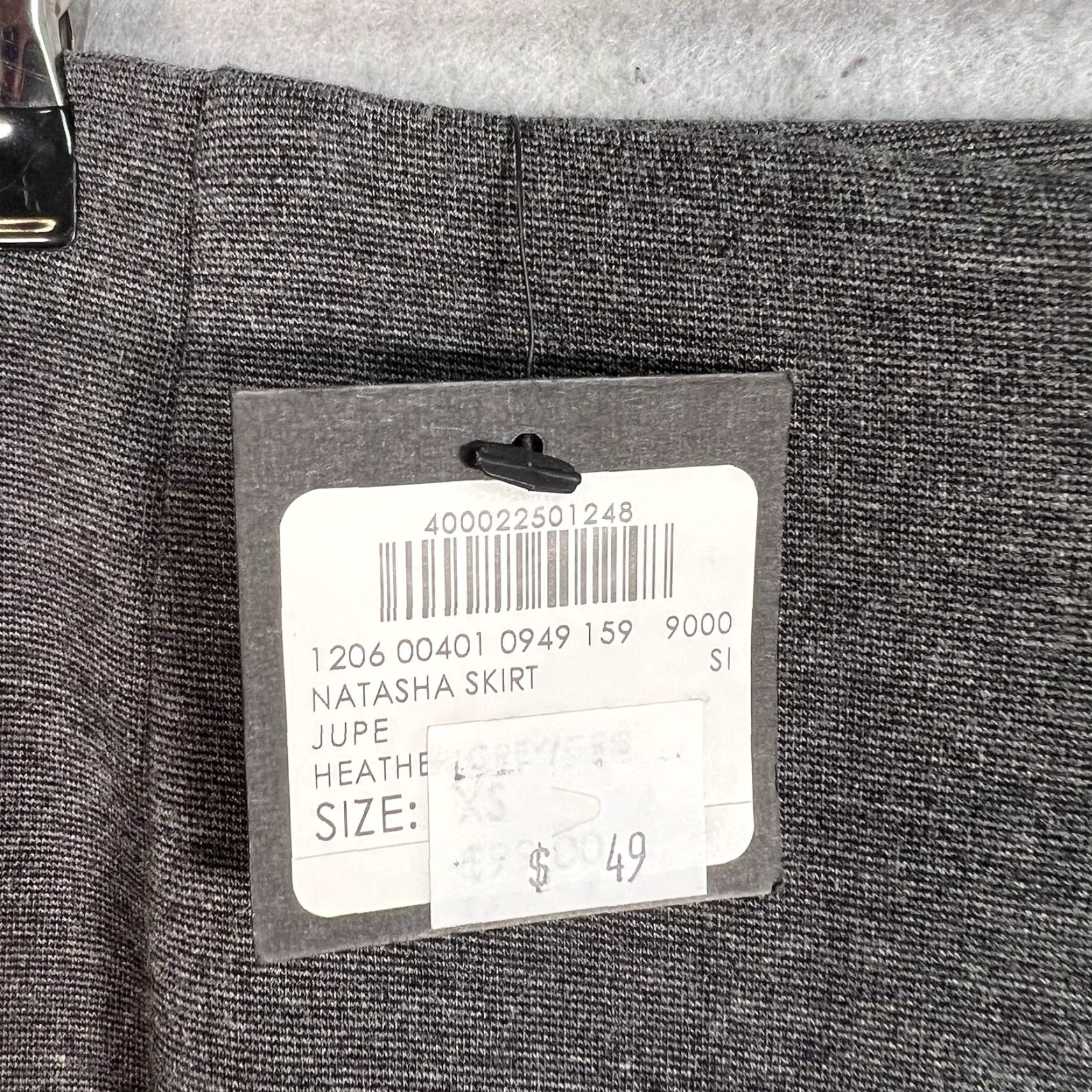 Club Monaco VINTAGE Club Monaco Natasha Skirt Womens XS Dark Gray Pencil Stretch Size 26" / US 2 / IT 38 - 5 Thumbnail