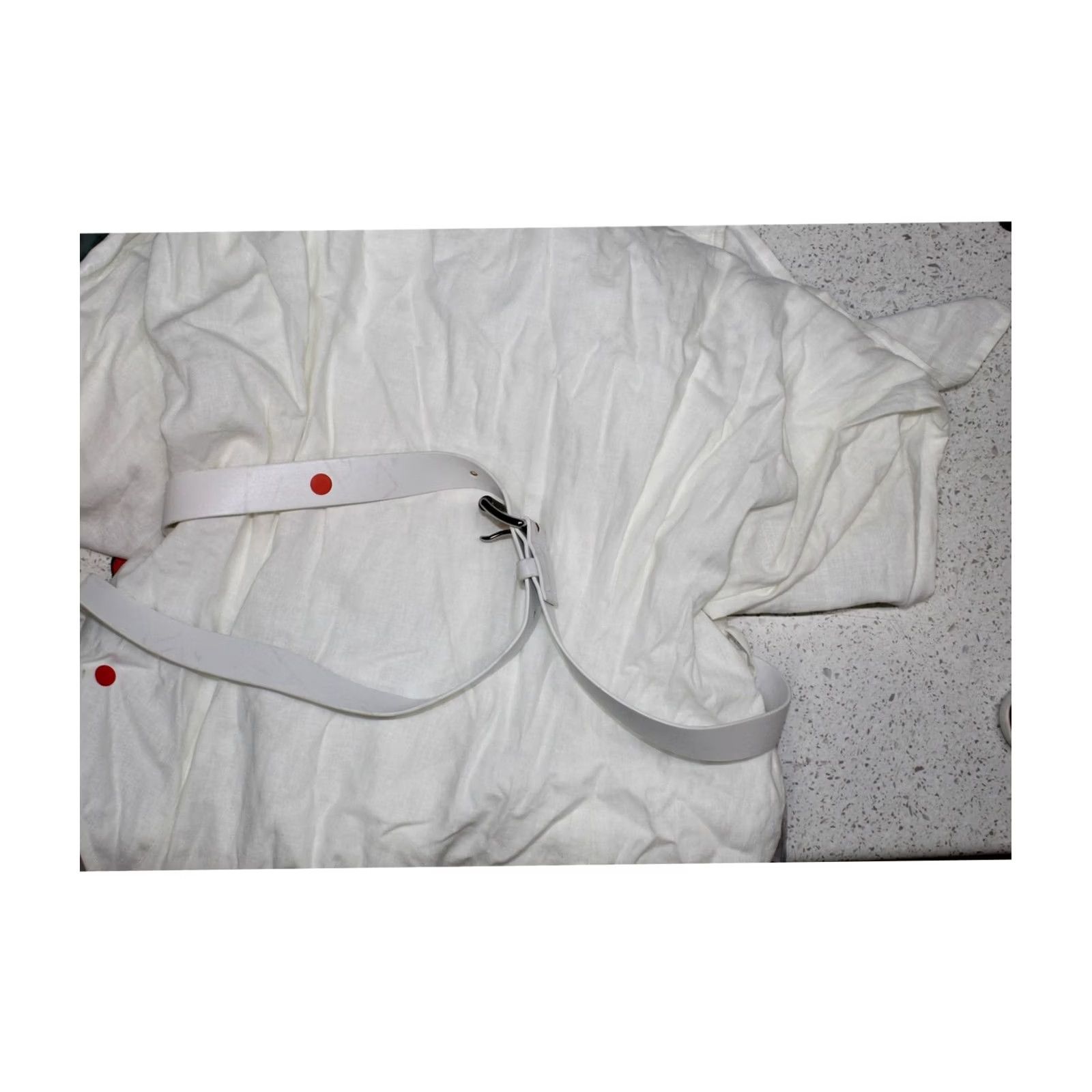 Michael Kors Michael Kors Womens Maxi Dress white Petite PXL Button Down Size XL / US 12-14 / IT 48-50 - 3 Thumbnail