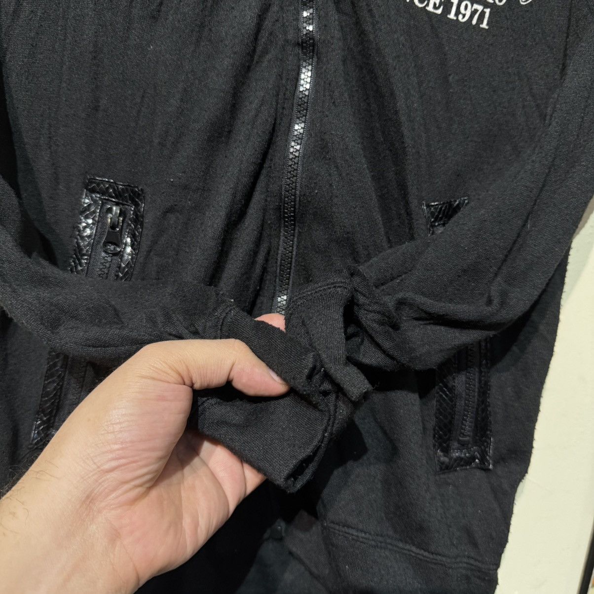 Japanese Brand Vintage BA-TSU STUDIO Japan Punk Hoodie - Skull Crossbones Size US XS / EU 42 / 0 - 7 Thumbnail