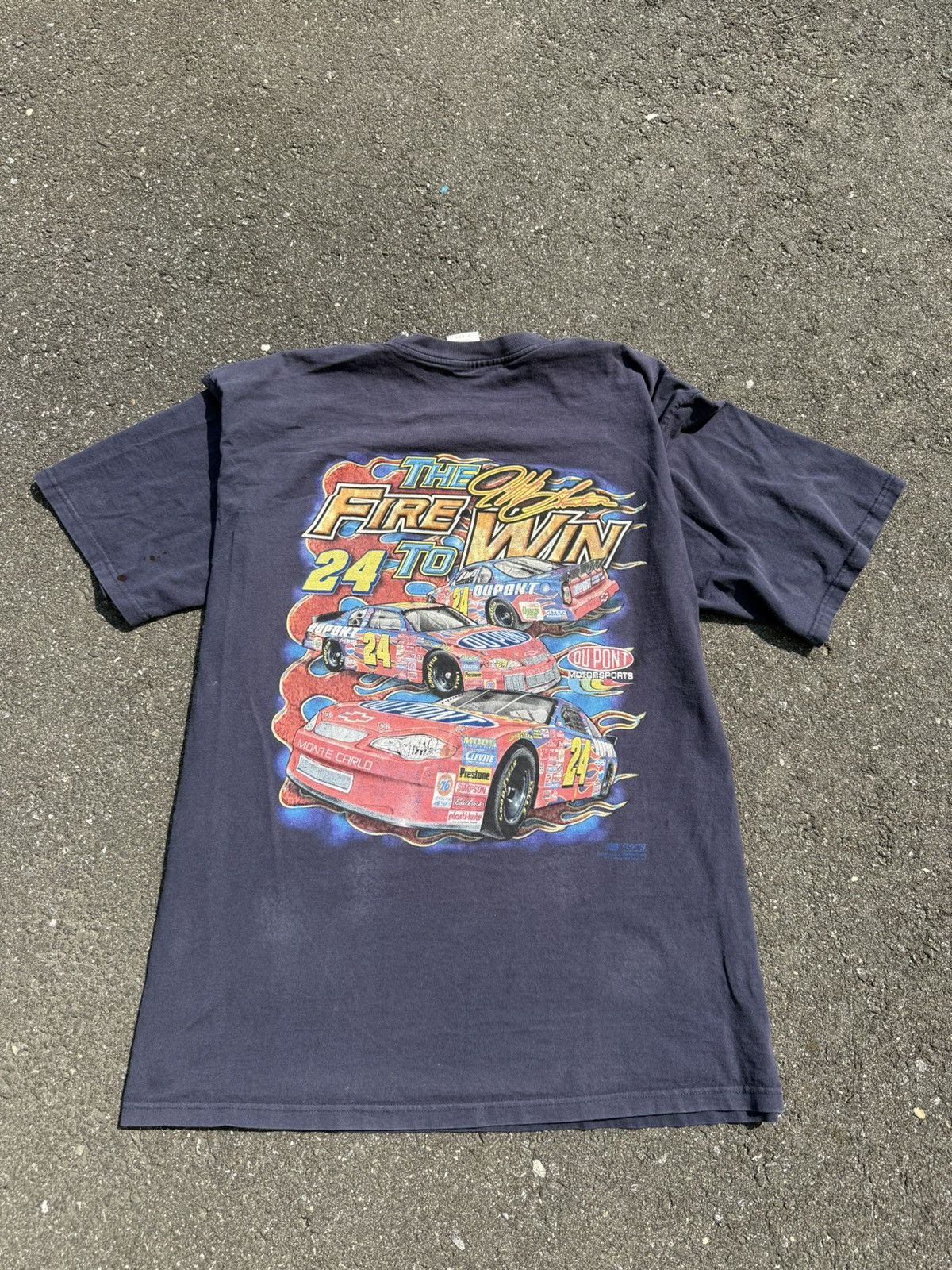 Chase Authentics VINTAGE NASCAR JEFF GORDON TEE SHIRT BIG PRINT Size US XL / EU 56 / 4 - 1 Thumbnail