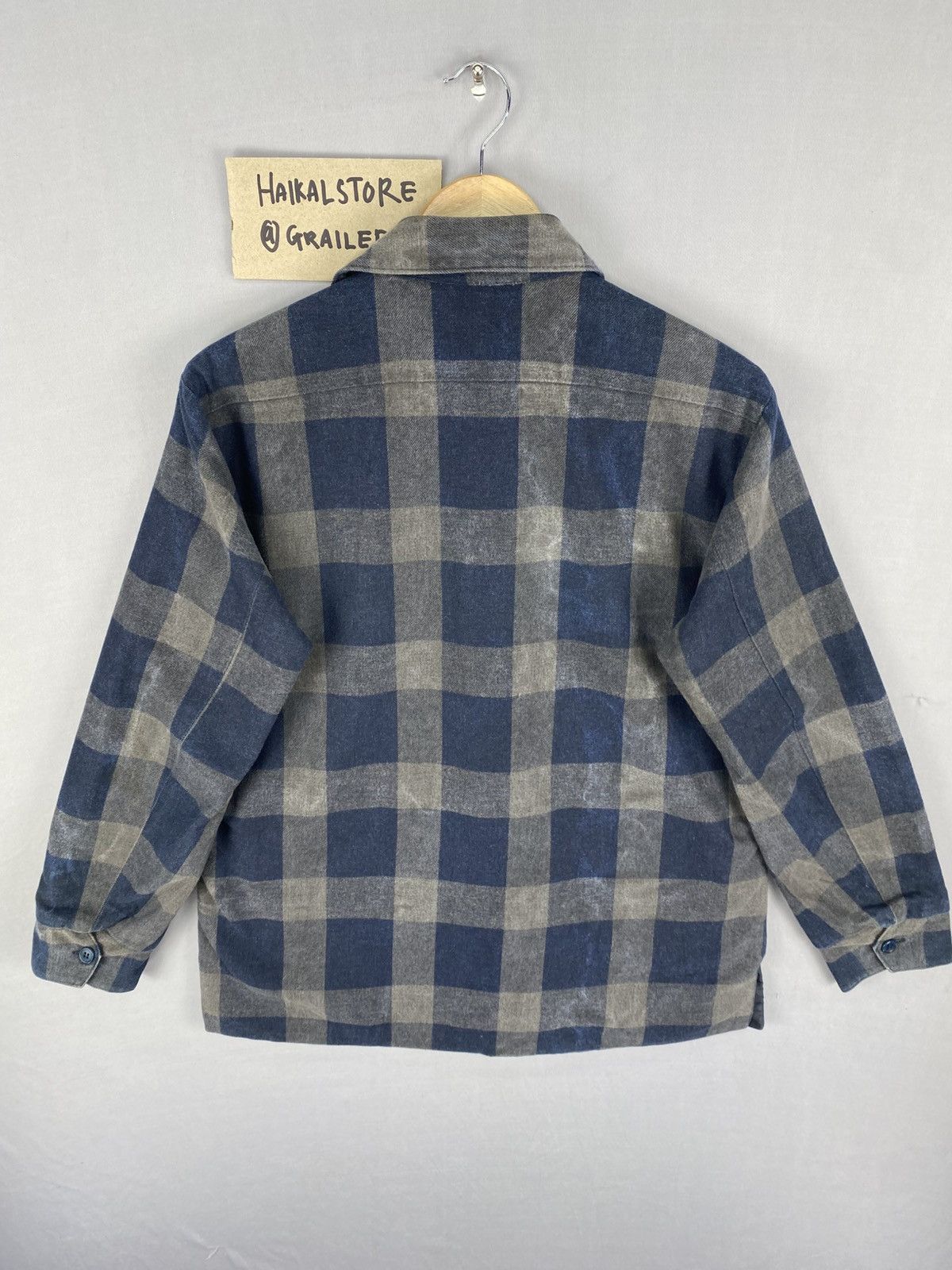 Blue Blue Japan Vintage Flannel Checkered By Blue Blue Japan Size US M / EU 48-50 / 2 - 4 Thumbnail