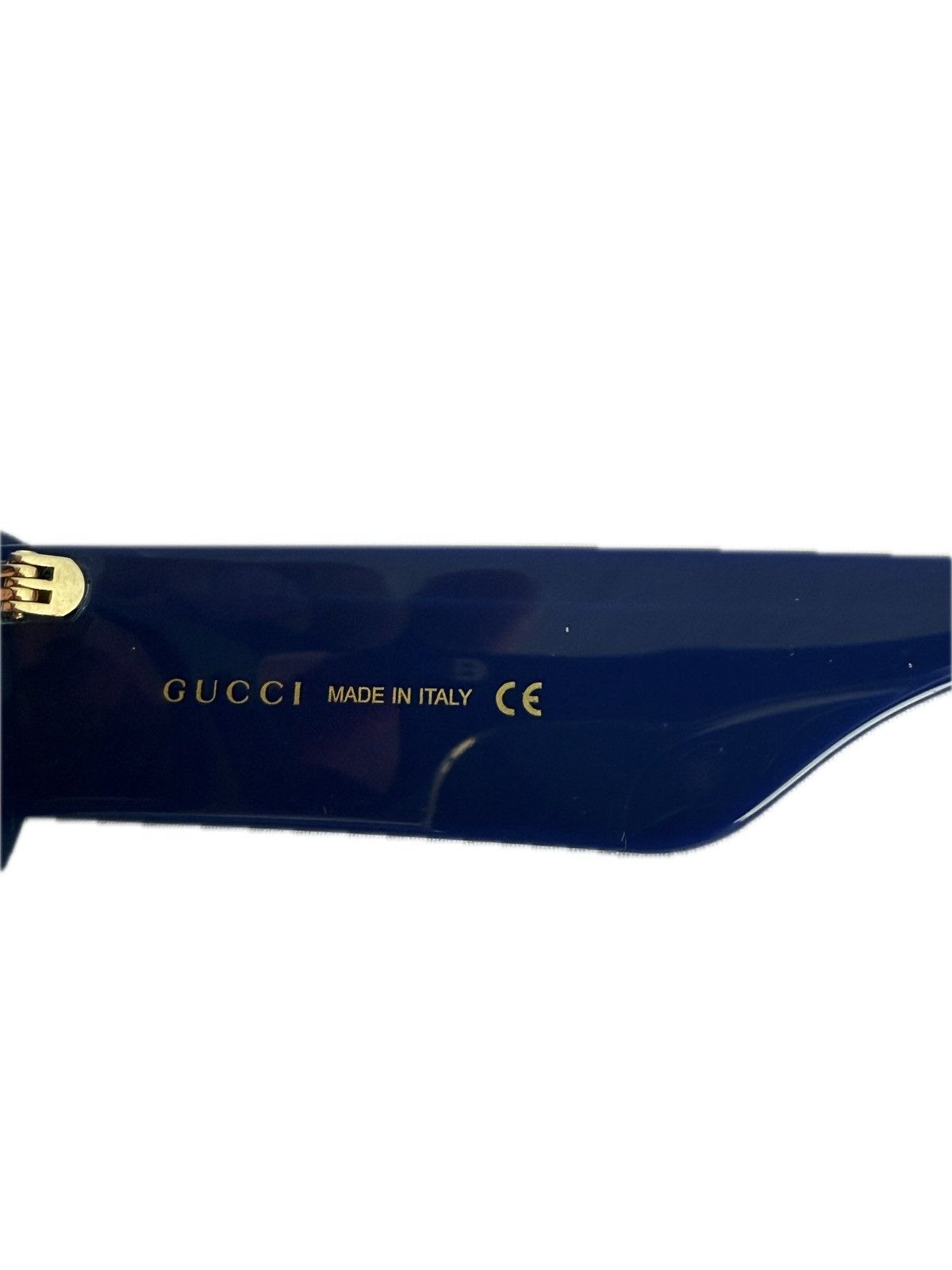 Gucci Gucci su glasse with blue diamonds Size ONE SIZE - 8 Thumbnail