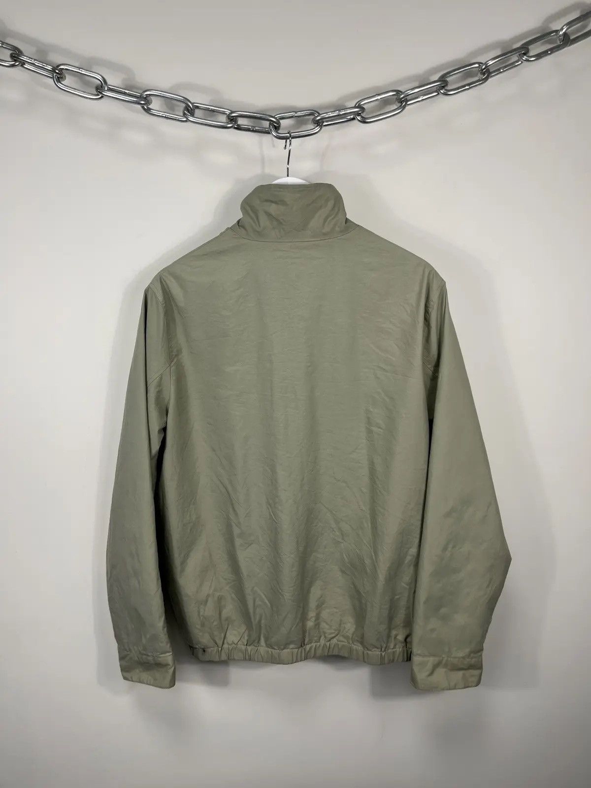 Burberry Vintage Burberry Nova Check Olive Luxury Nylon Jacket Size US M / EU 48-50 / 2 - 8 Thumbnail