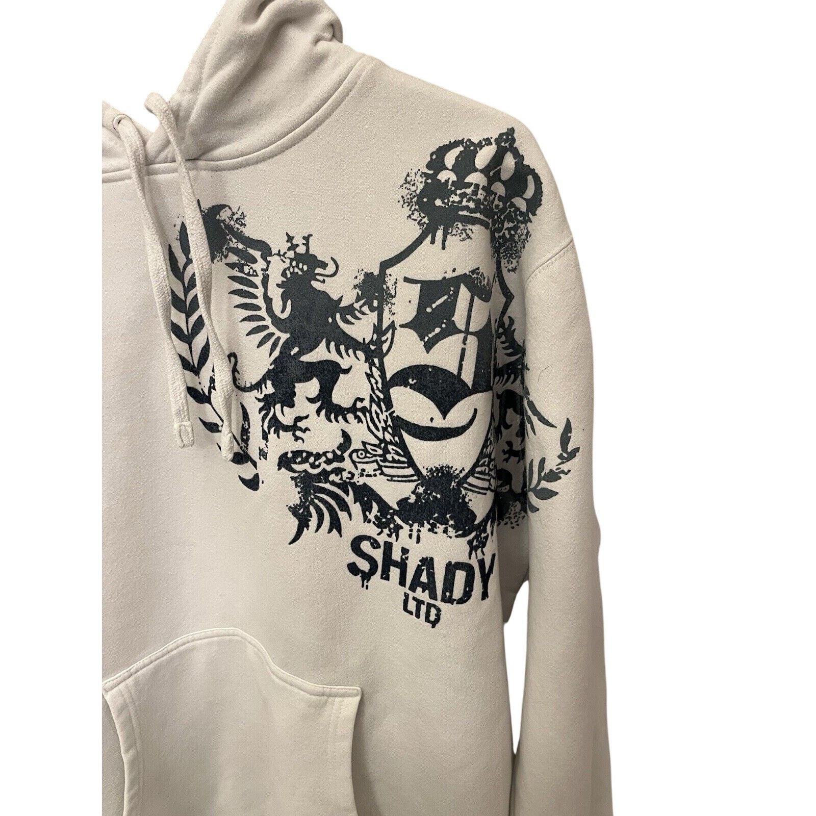 Shady Ltd Vintage Shady Limited White Pullover Hoodie Men’s Size 2XL Size US XXL / EU 58 / 5 - 3 Thumbnail