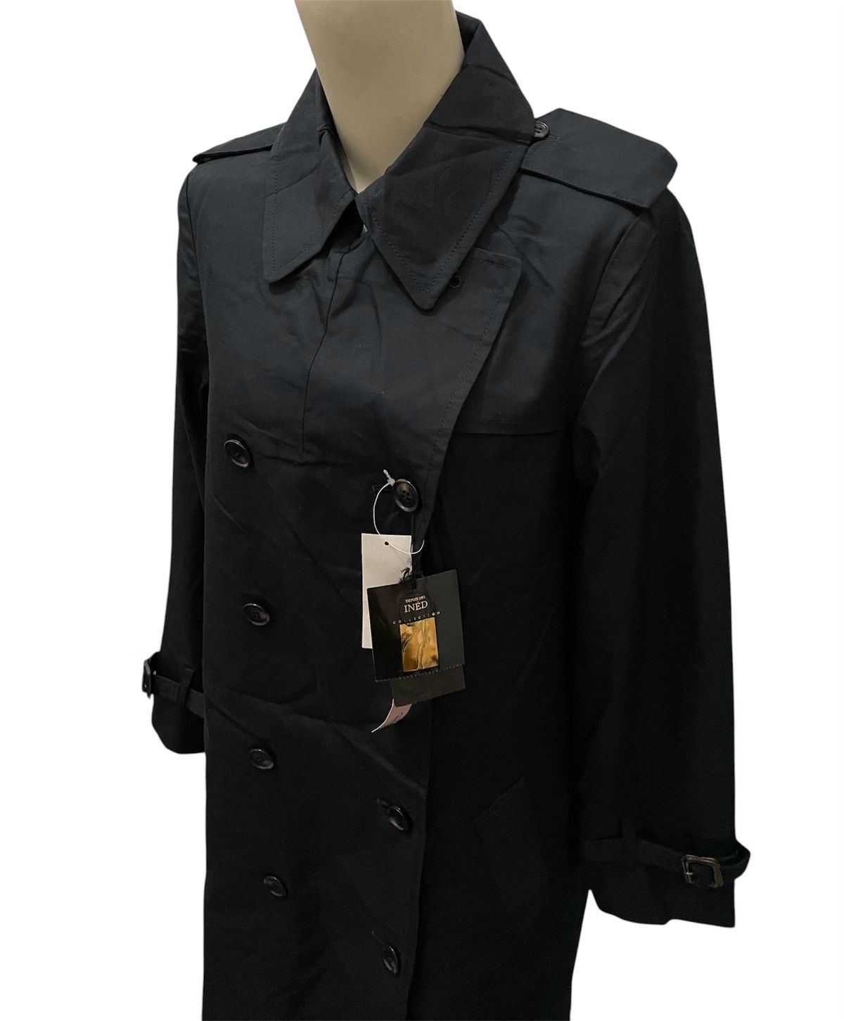 Yohji Yamamoto YOHJI YAMAMOTO INED TRENCH COAT Size S / US 4 / IT 40 - 3 Thumbnail