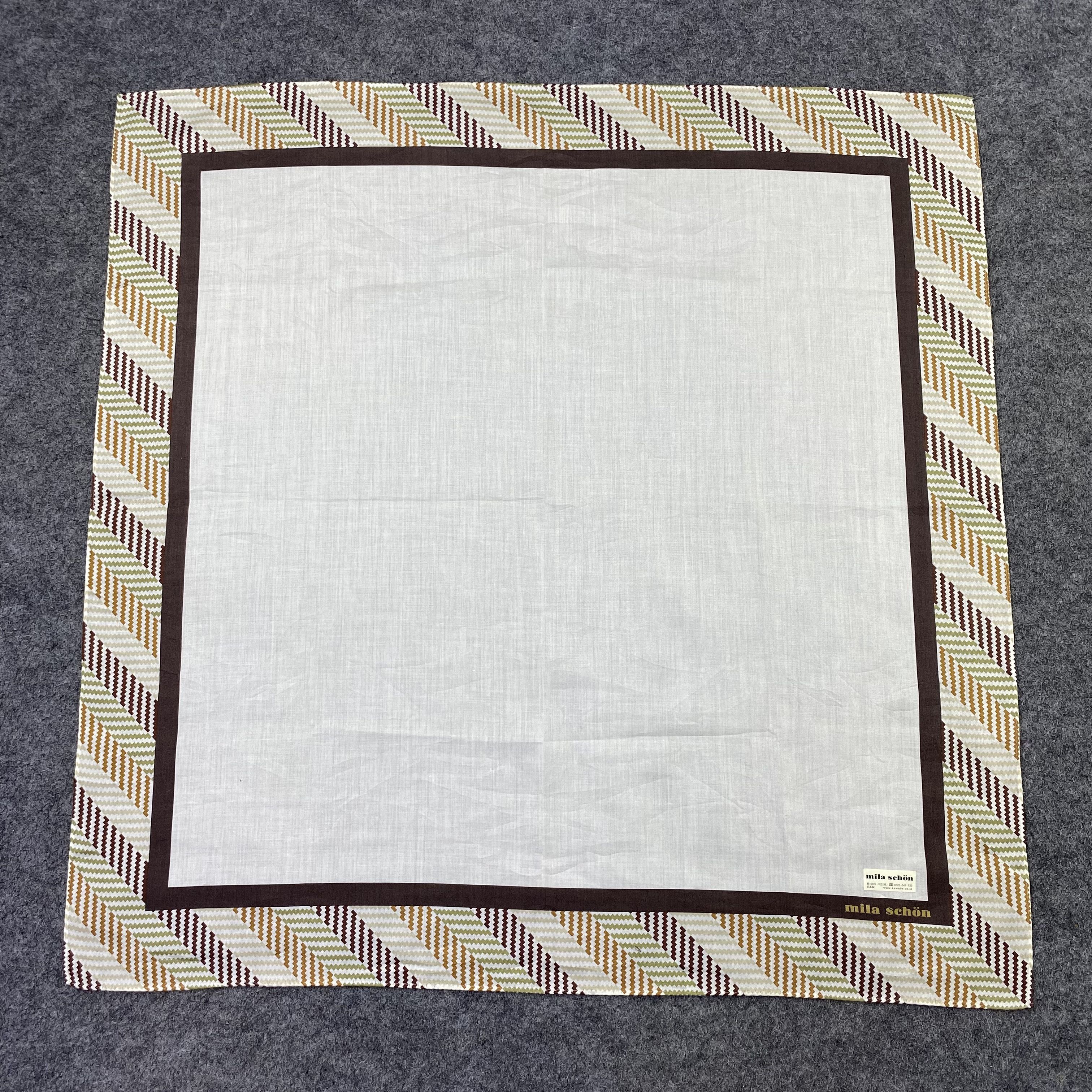 Mila Schon Mila Schon Handkerchief / Bandana / Neckerchief-B2258 Size ONE SIZE - 3 Thumbnail