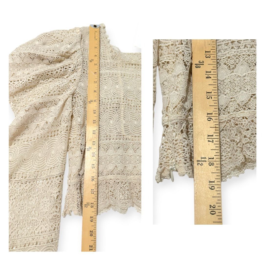 Ulla Johnson Ulla Johnson Eloise Blouse in Pearl, Size 4 New with tag Size S / US 4 / IT 40 - 14 Thumbnail