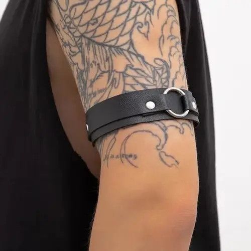 VIBE Adjustable Wide Harness Belts Armband Bracelet Size ONE SIZE - 4 Thumbnail
