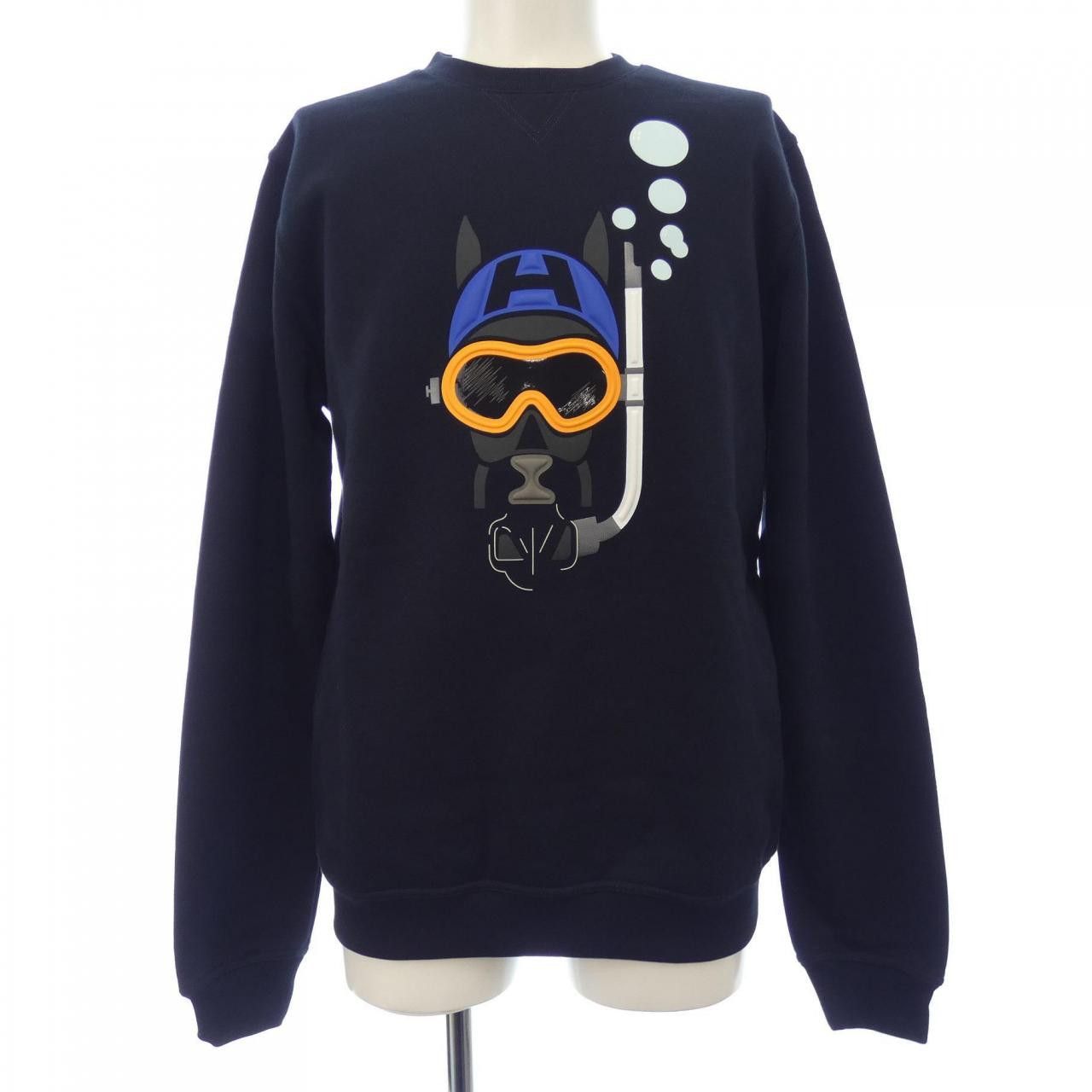 Hermes Hermes Hermes XS Cotton Sweatshirt Cotton Sweatshirts & Hoodies DUTY FREE for USA Size ONE SIZE - 1 Thumbnail