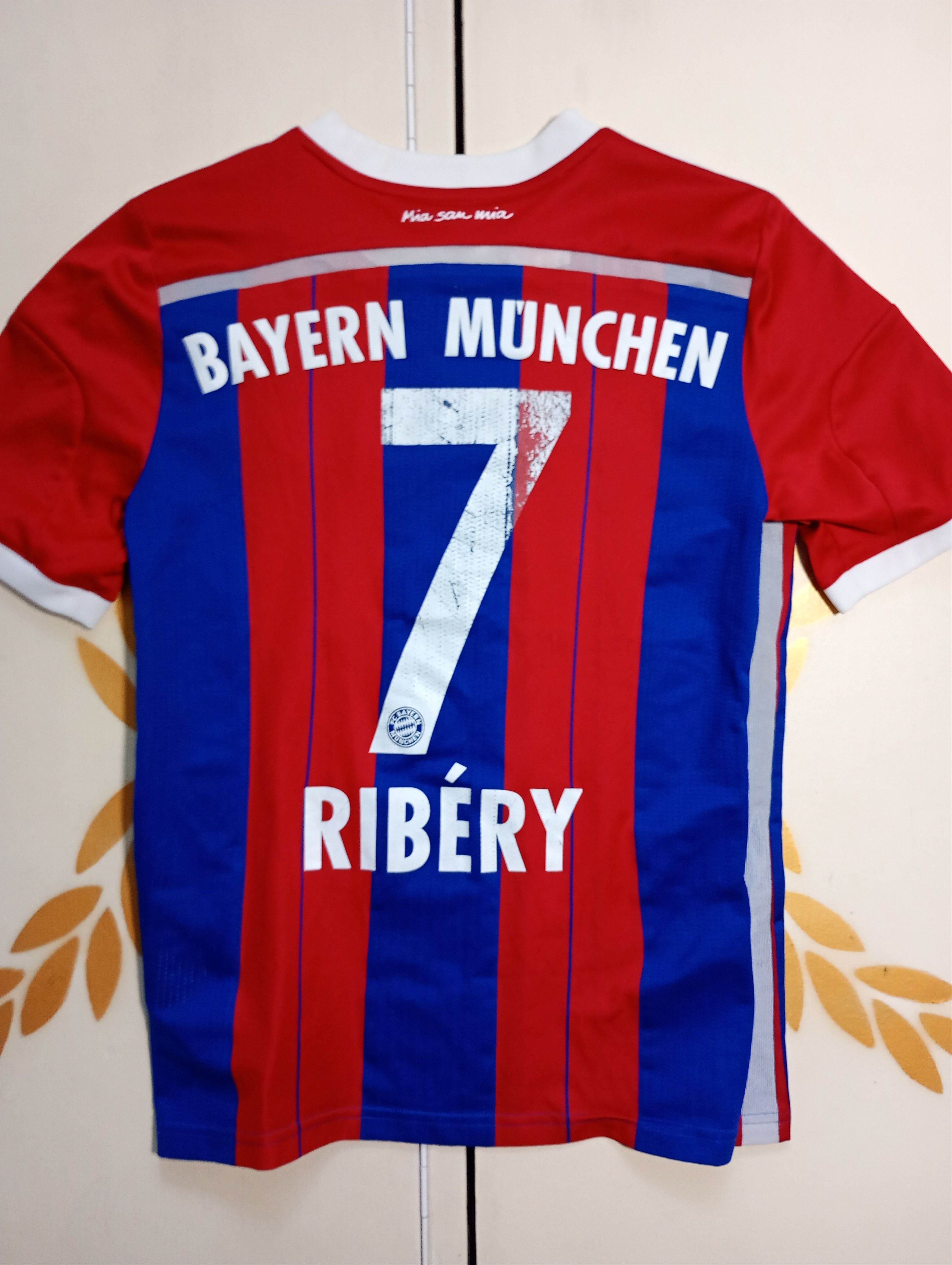 Adidas Adidas Bayern Munich Jersey 7 Ribery 2014-2015 size L Junior Size US XXS / EU 40 - 9 Thumbnail