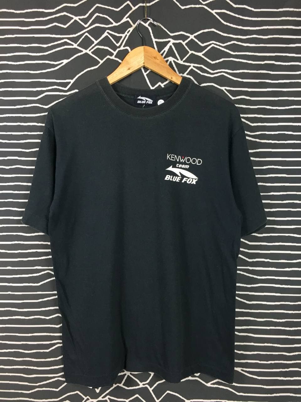 Japanese Brand × Vintage Vtg 90s Kenwood Team Blue Fox Racing Single Stitch Tee Size US M / EU 48-50 / 2 - 6 Thumbnail