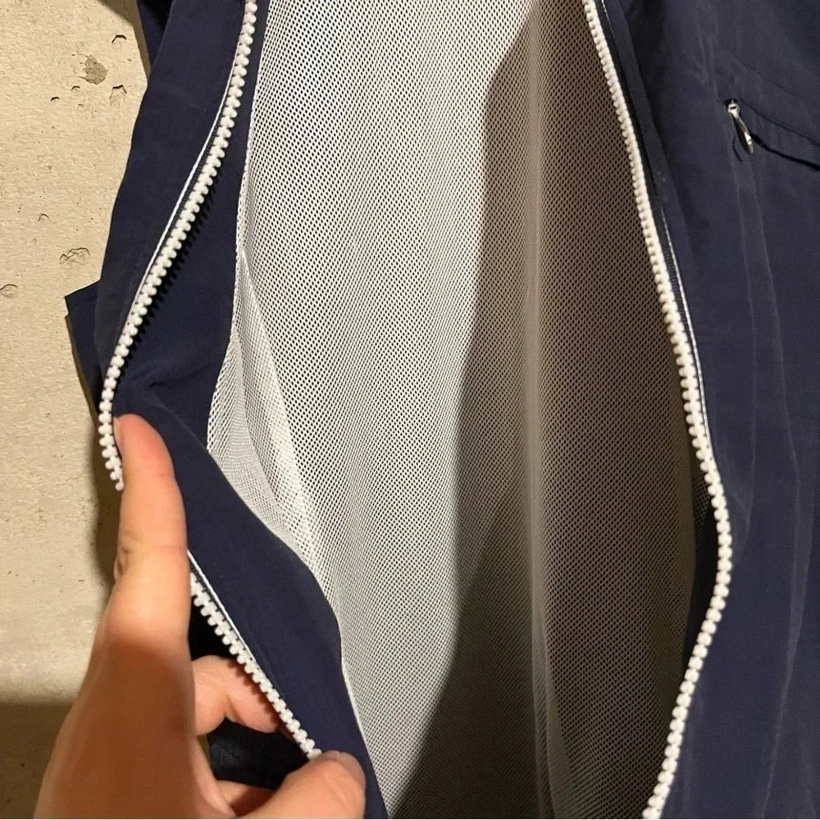 Lauren Ralph Lauren Ralph Lauren Active Womens Medium Blue Zip Up Vest Pockets Size M / US 6-8 / IT 42-44 - 6 Thumbnail