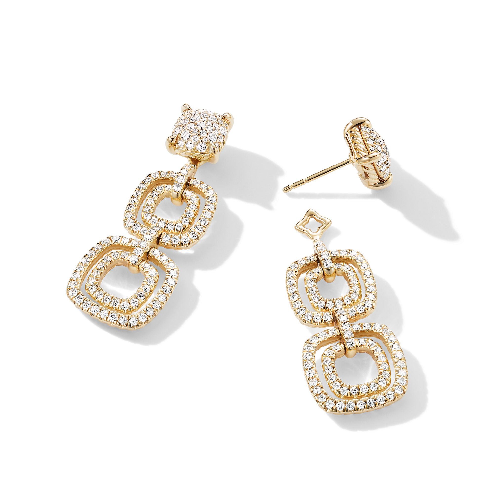 David Yurman o1w1db10325 Earrings in 18K Yellow Gold Size ONE SIZE - 2 Thumbnail