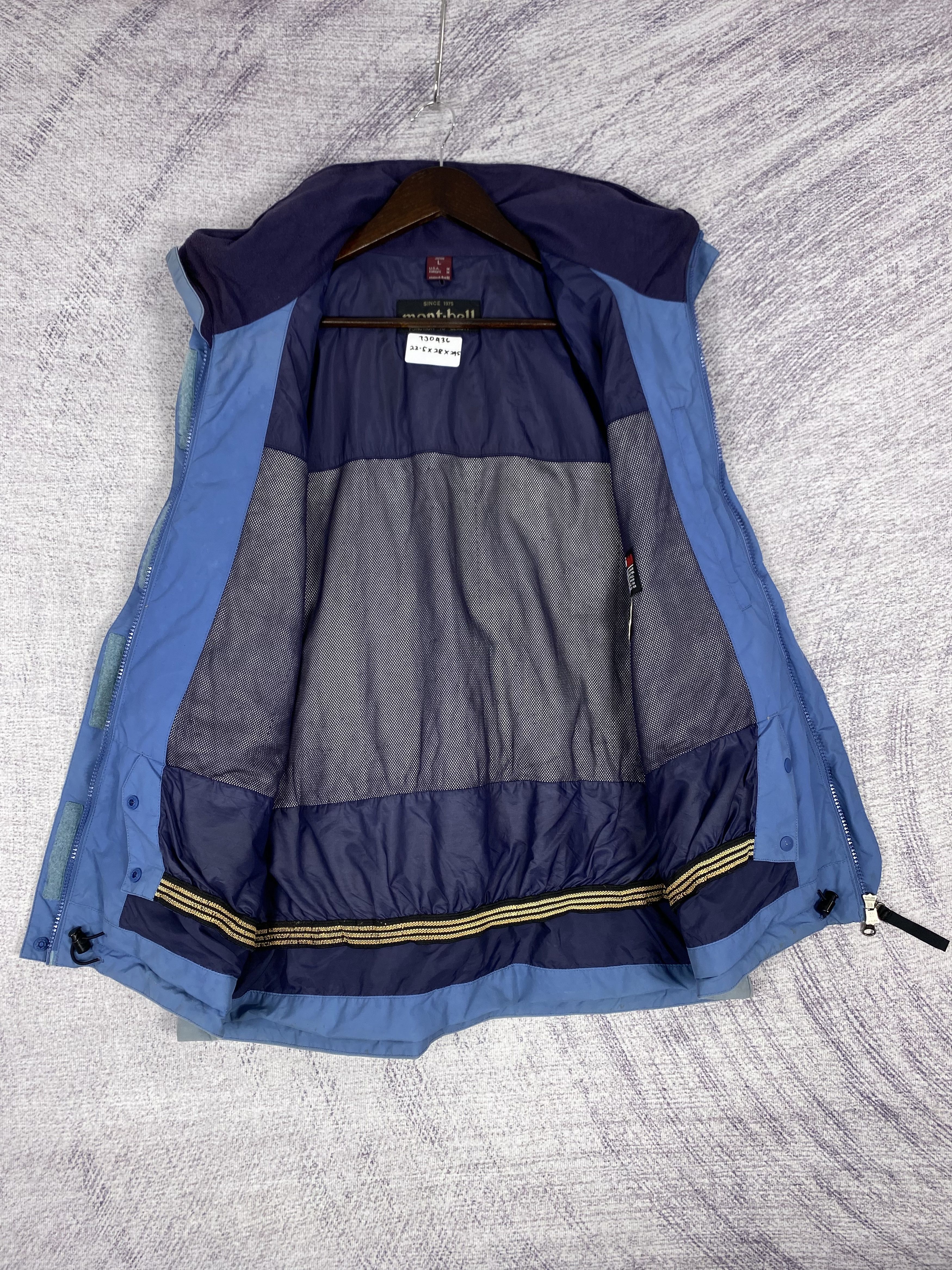 Montbell Vintage Mont-Bell Multi Pocket Little Faded Gorpcore Jacket Size US L / EU 52-54 / 3 - 6 Thumbnail