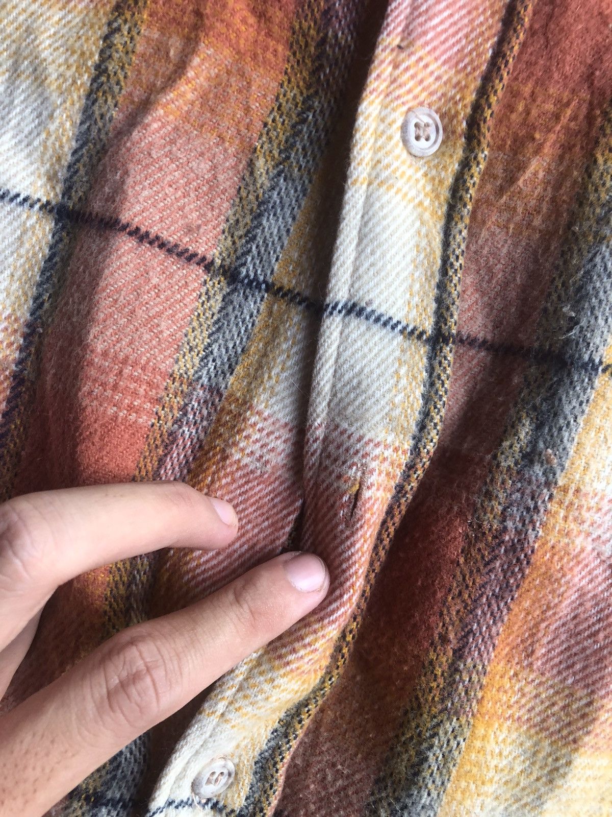 If Six Was Nine × Japanese Brand × Le Grande Bleu (L.G.B.) Vintage Kearney House Flannel Shirt Size US L / EU 52-54 / 3 - 4 Thumbnail