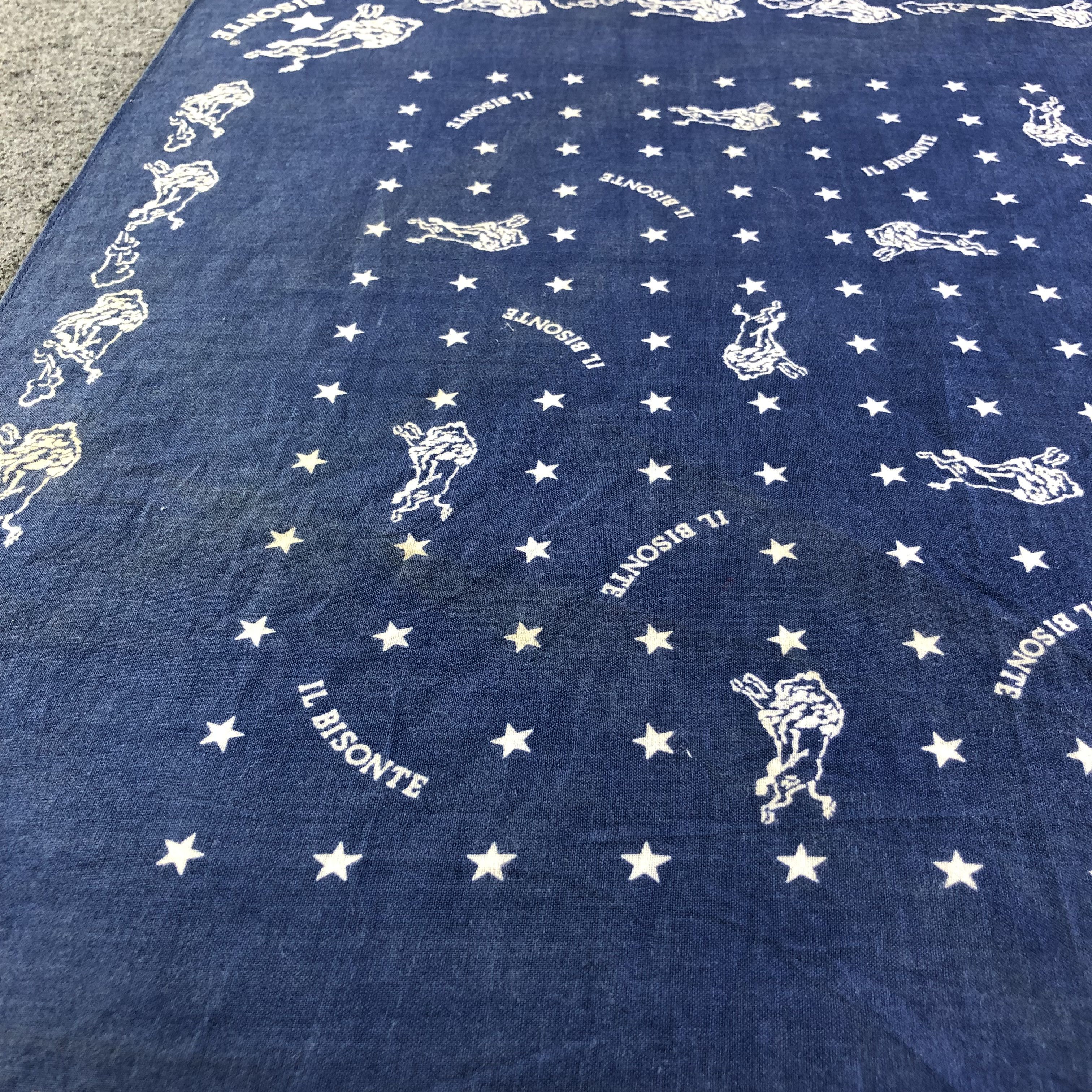 Il Bisonte Il Bisonte Handkerchief Neckerchief Bandana H2324 Size ONE SIZE - 5 Thumbnail